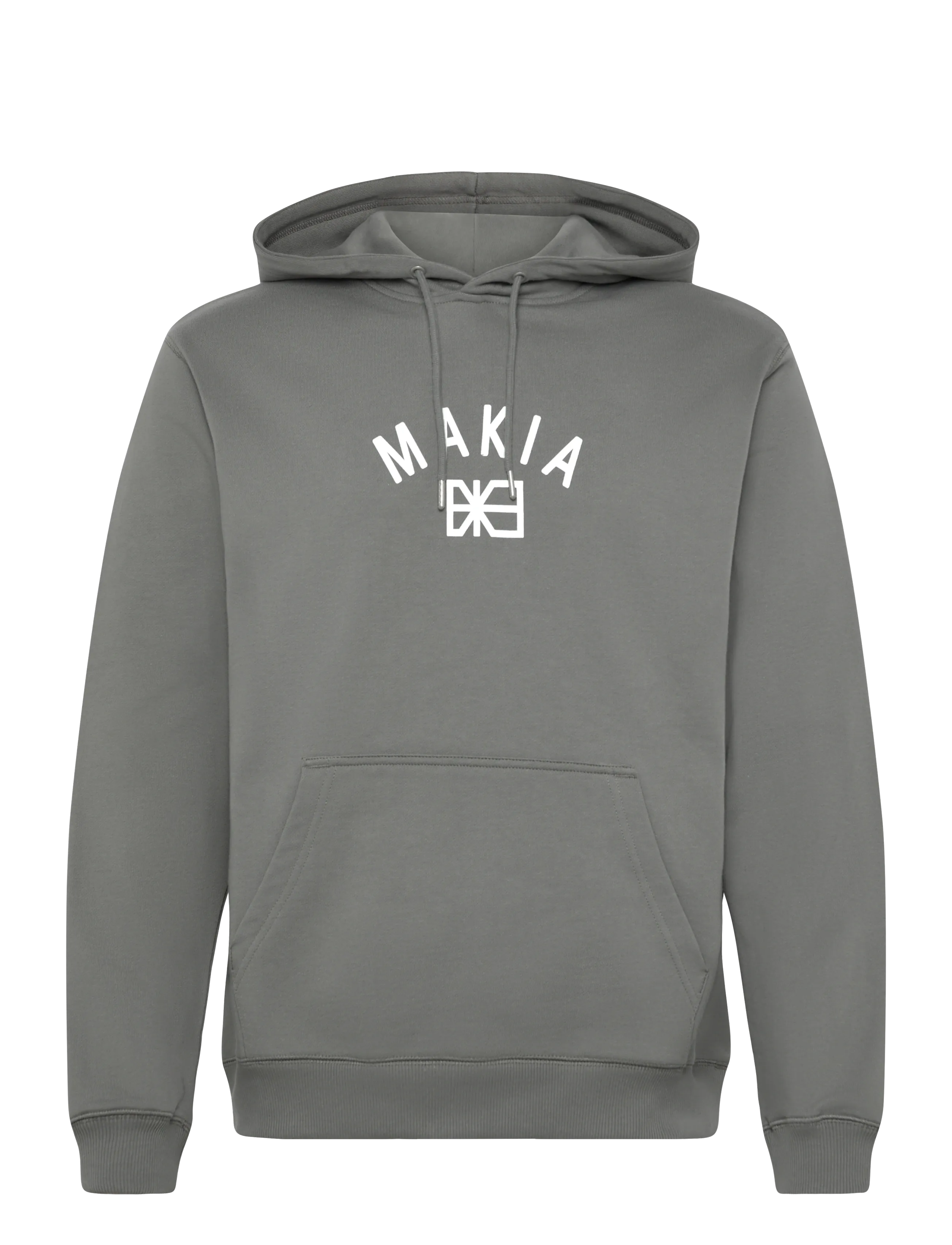Makia Port Hooded Sweatshirt - Makia - THYME / khaki/green
