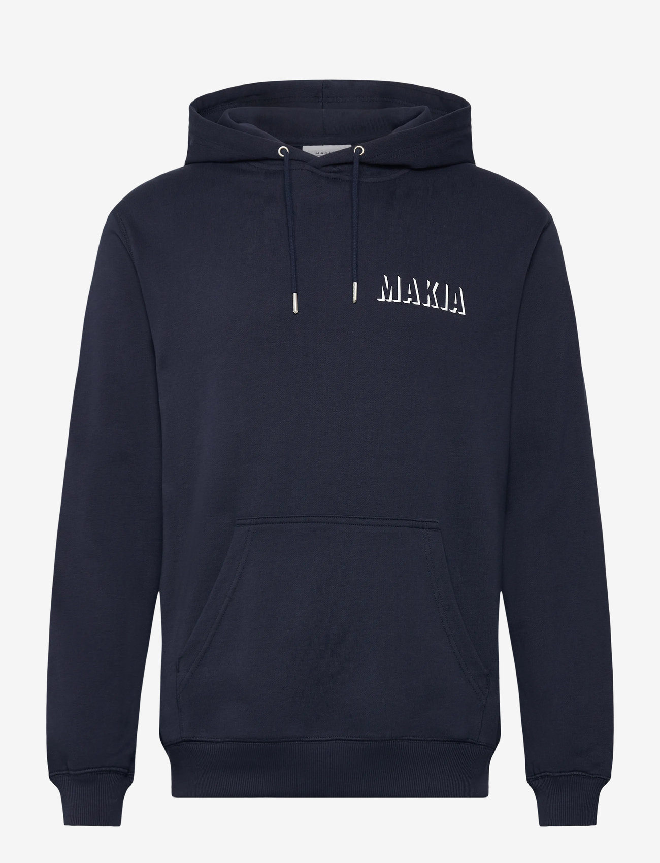 Makia - Shadow Hooded Sweatshirt - hoodies - dark navy - 0