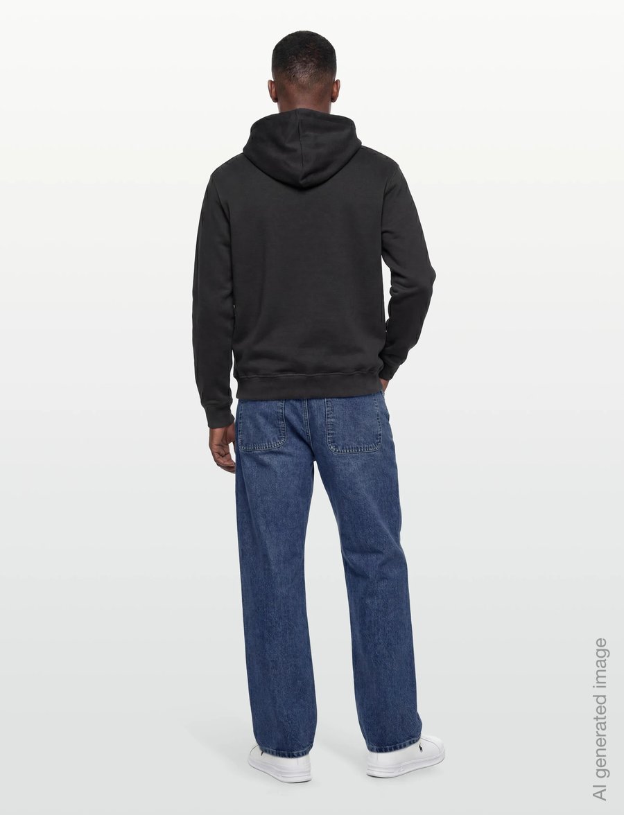 Makia - Eagle Hooded Sweatshirt - hættetrøjer - carbon black - 4