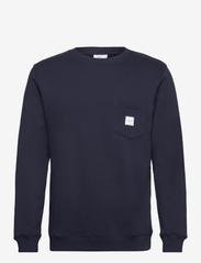 Square Pocket sweatshirt - DARK NAVY