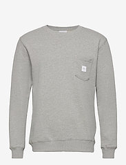 Square Pocket Sweatshirt - GREY