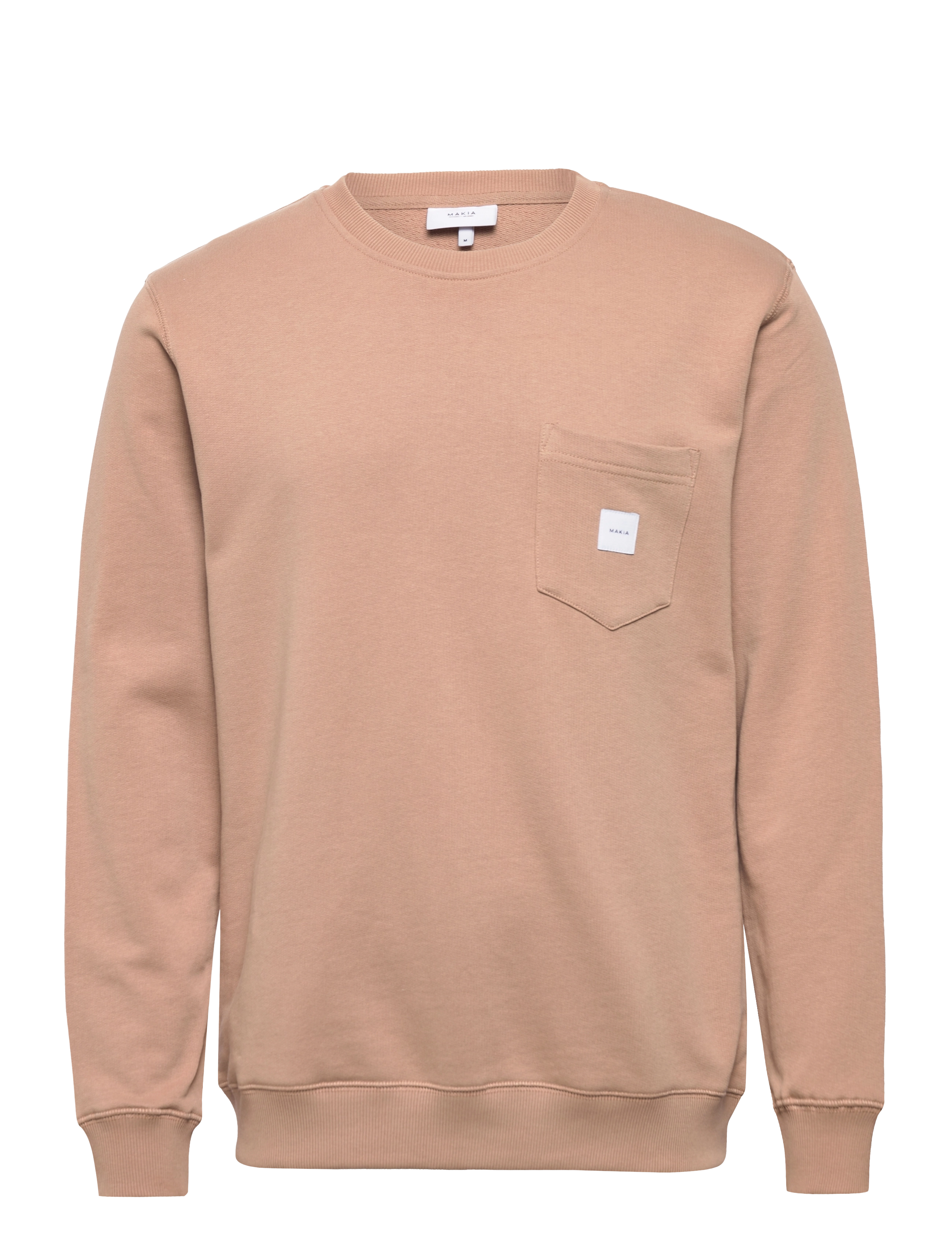 Makia - Square Pocket sweatshirt - sweatshirts - sand - 1