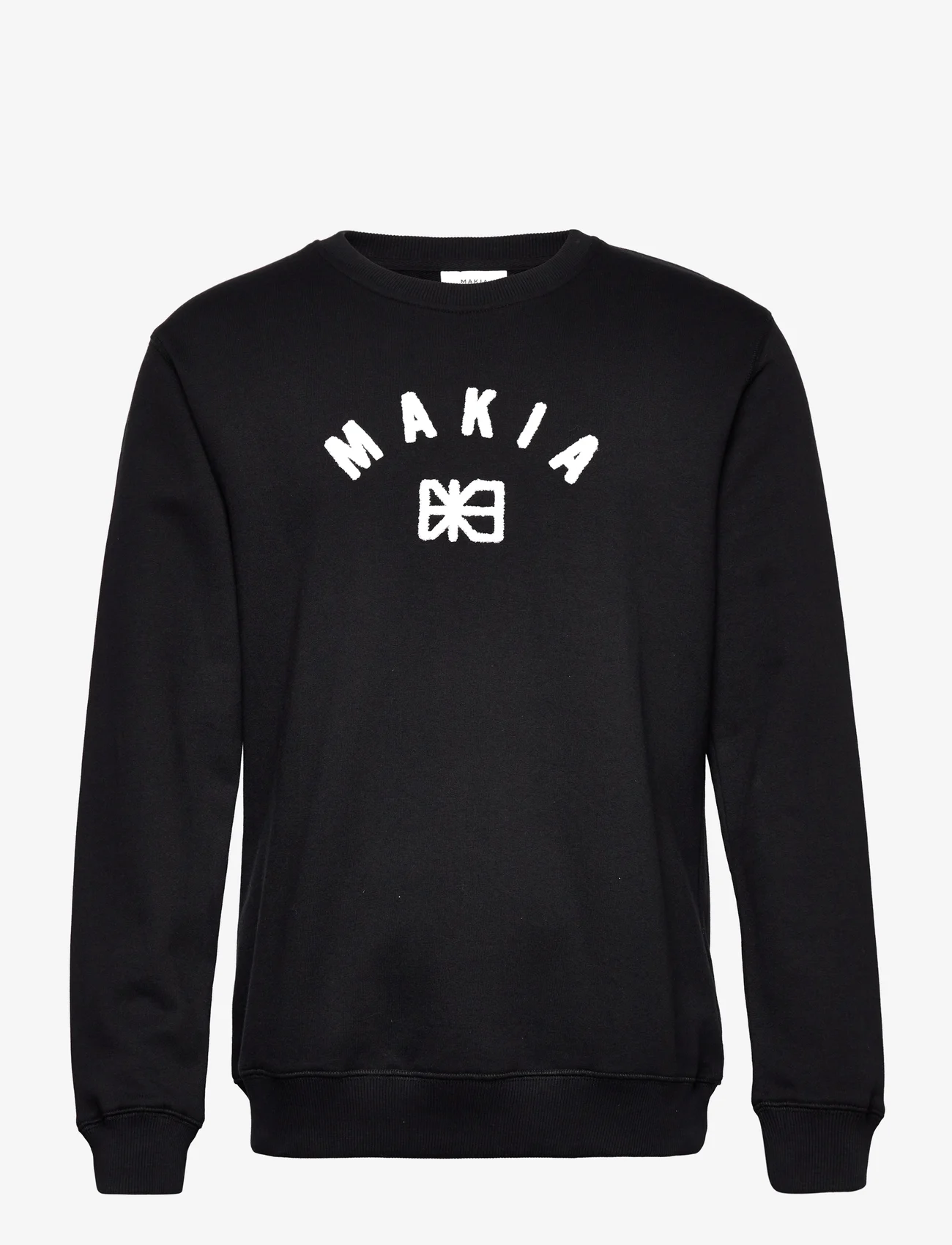 Makia - Brand Sweatshirt - sporta džemperi - black - 0