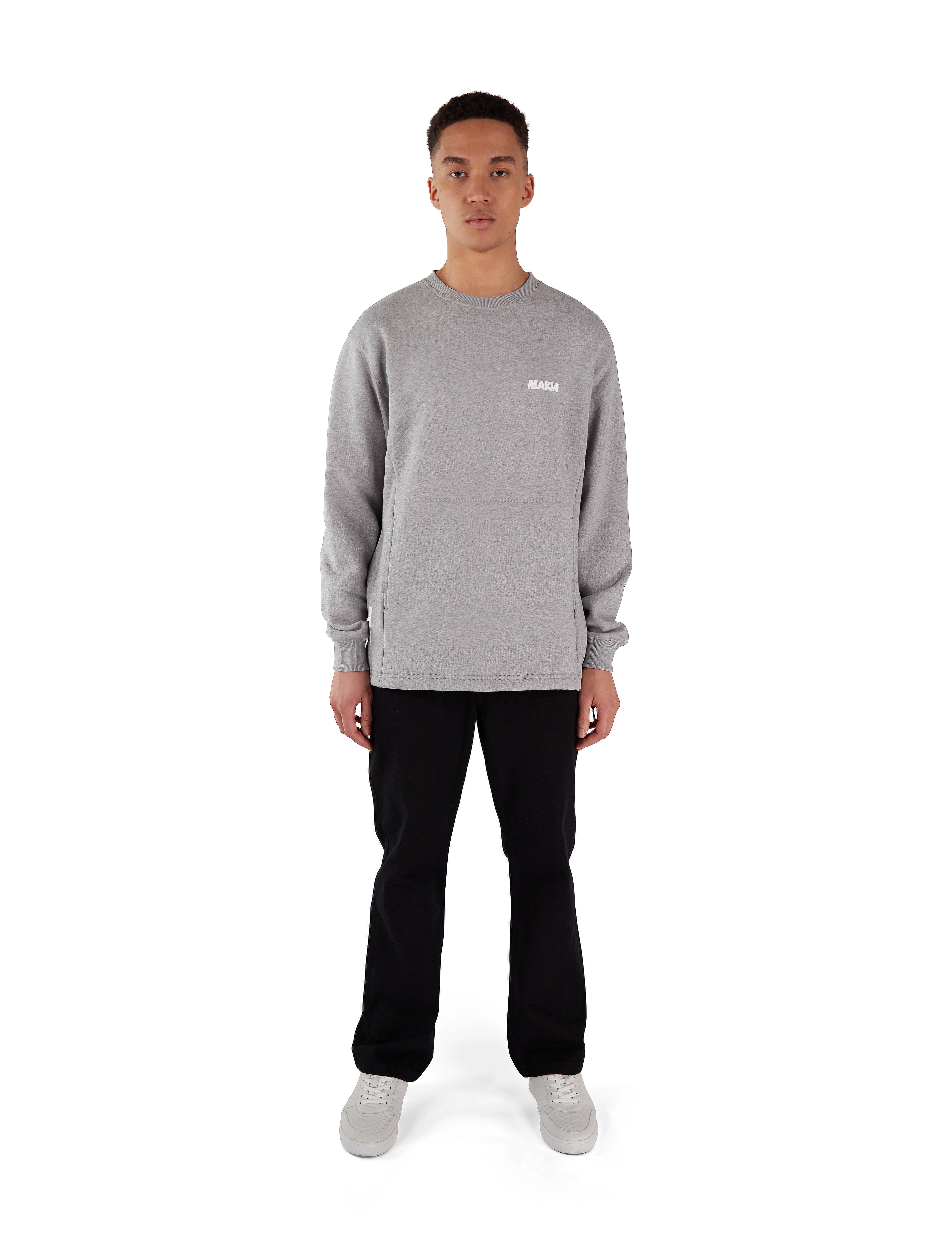 Makia - Summit Sweatshirt - grey - 2