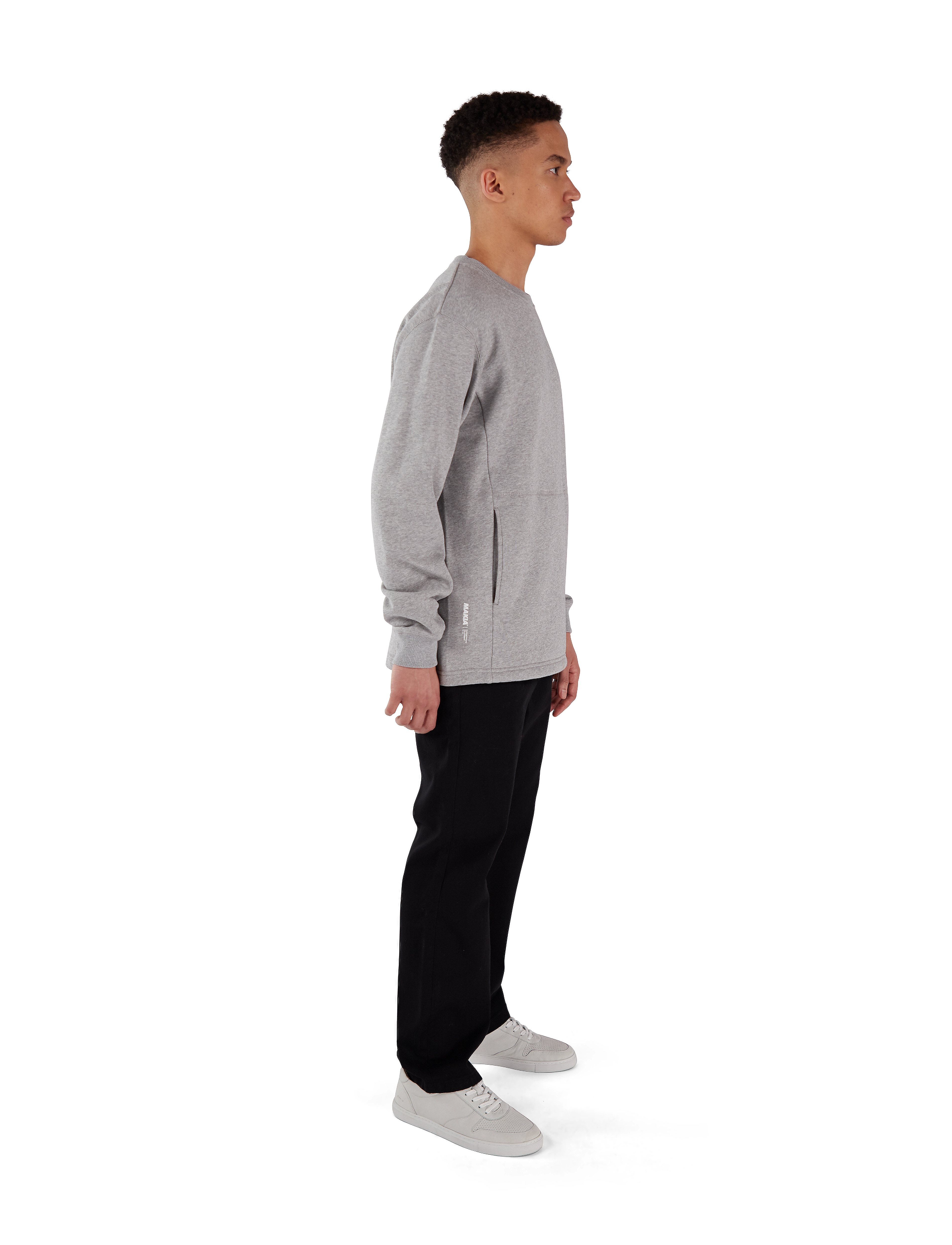 Makia - Summit Sweatshirt - grey - 4