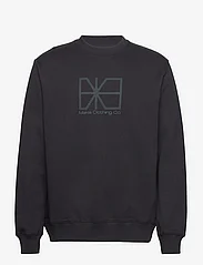 Makia - Flagline Sweatshirt - sweatshirts - black - 0