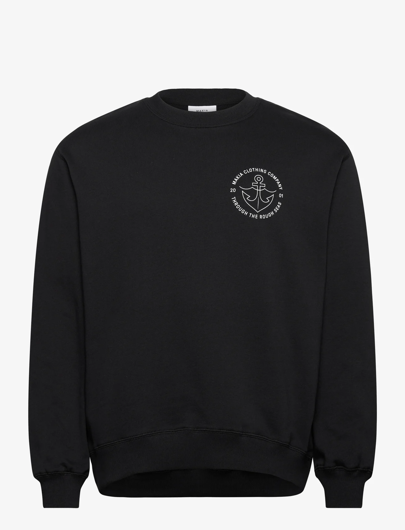 Makia - Hook Light Sweatshirt - sweatshirts - black - 0