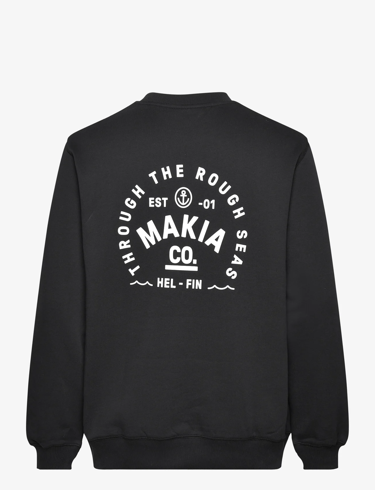 Makia - Ferry Sweatshirt - truien en hoodies - black - 1