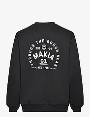 Makia - Ferry Sweatshirt - medvilniniai megztiniai - black - 1