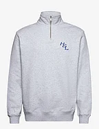 Hel Zip Sweatshirt - LIGHT GREY