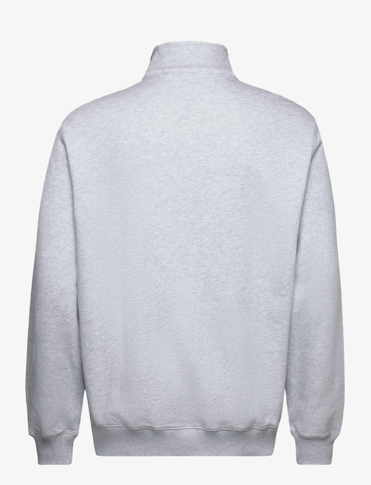 Makia - Hel Zip Sweatshirt - sweatshirts - light grey - 1