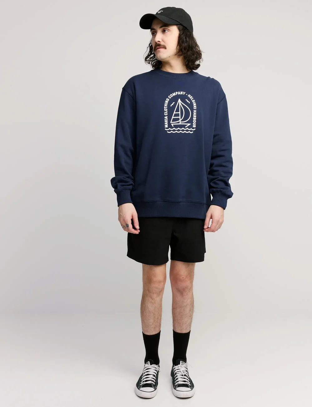 Makia - Regatta Sweatshirt - nach anlass kaufen - dark navy - 0