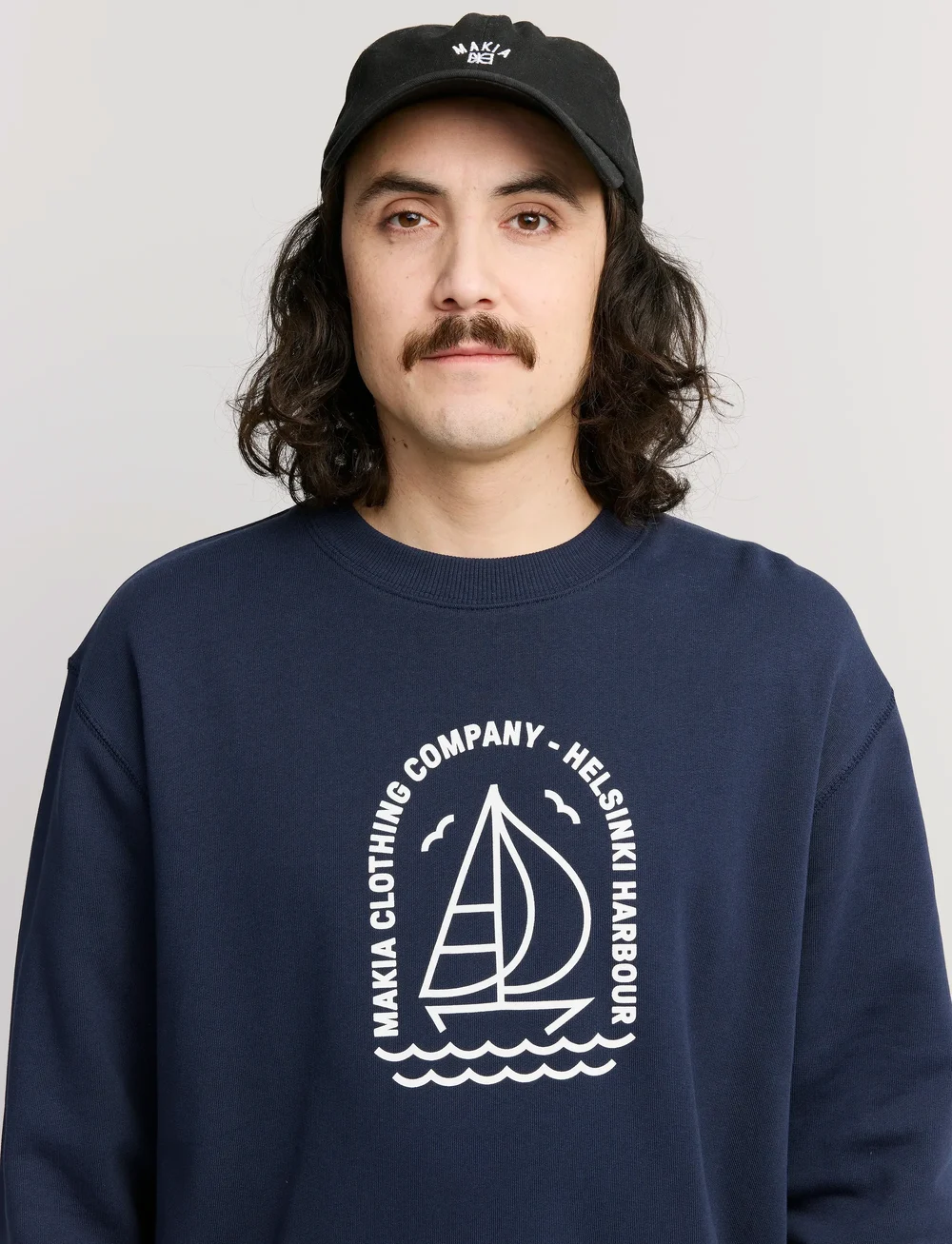 Makia - Regatta Sweatshirt - nach anlass kaufen - dark navy - 3