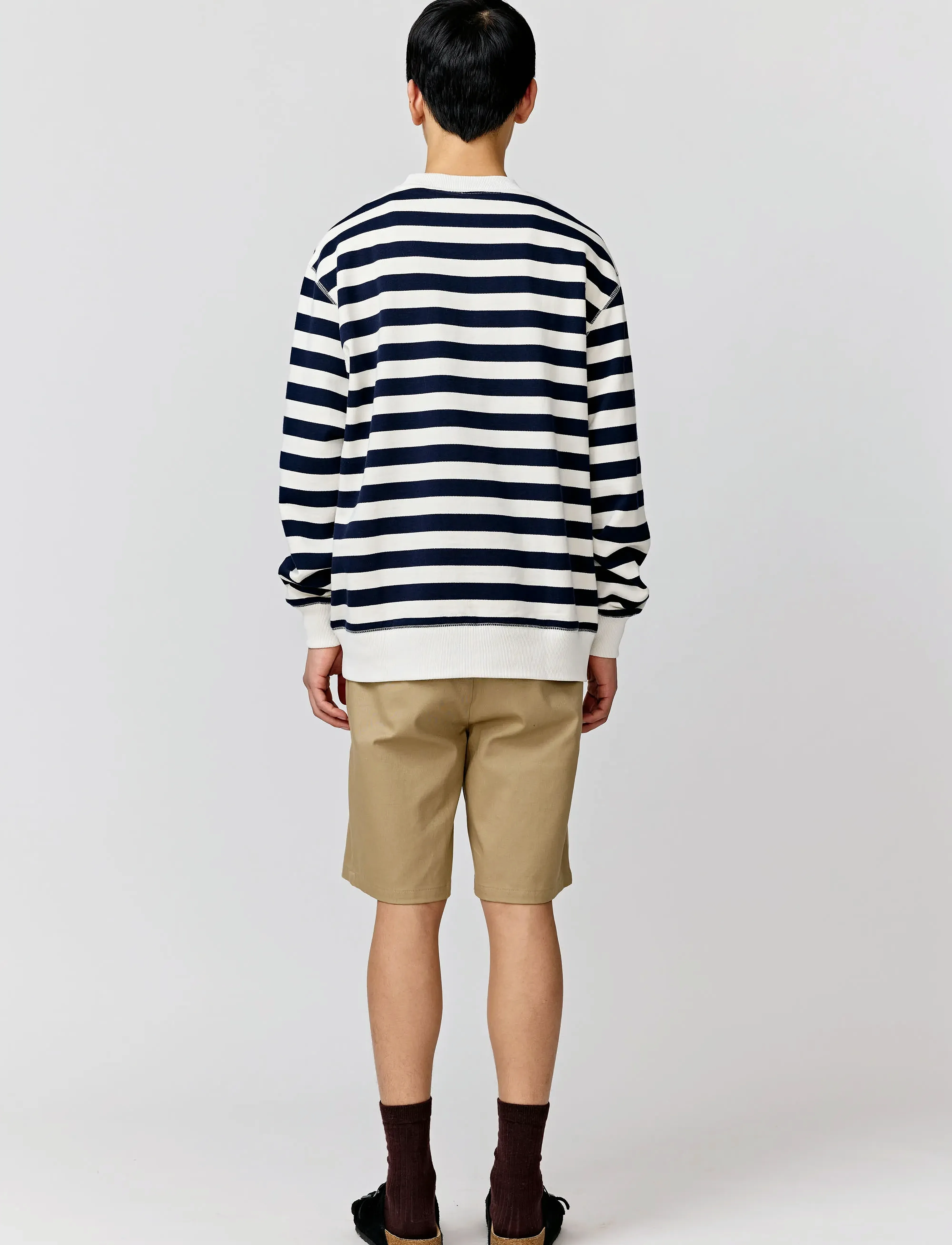 Makia - Starboard Sweatshirt - navy-off white - 4