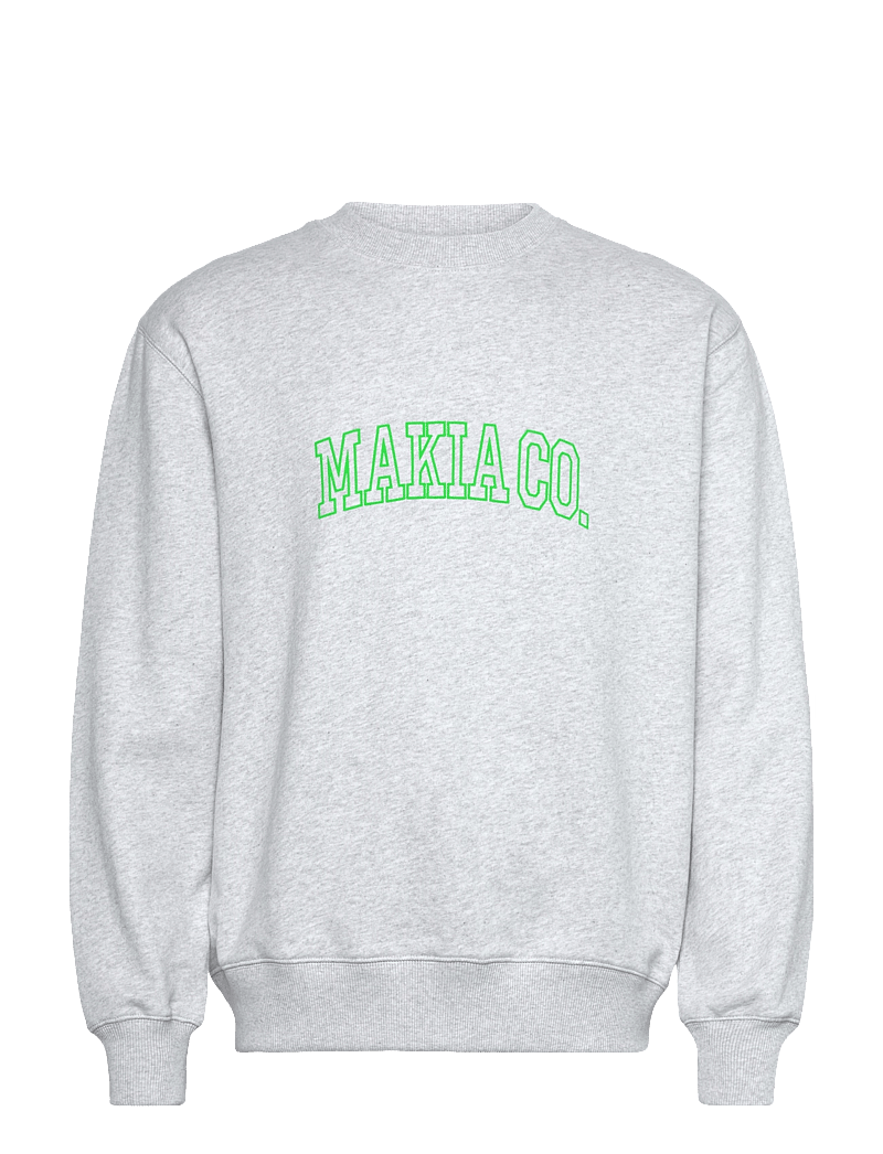 Makia - Northern Sweatshirt - shop by occasion - light grey - 0