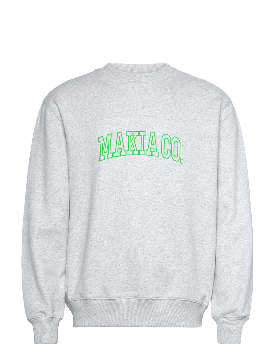 Makia - Northern Sweatshirt - light grey - 0
