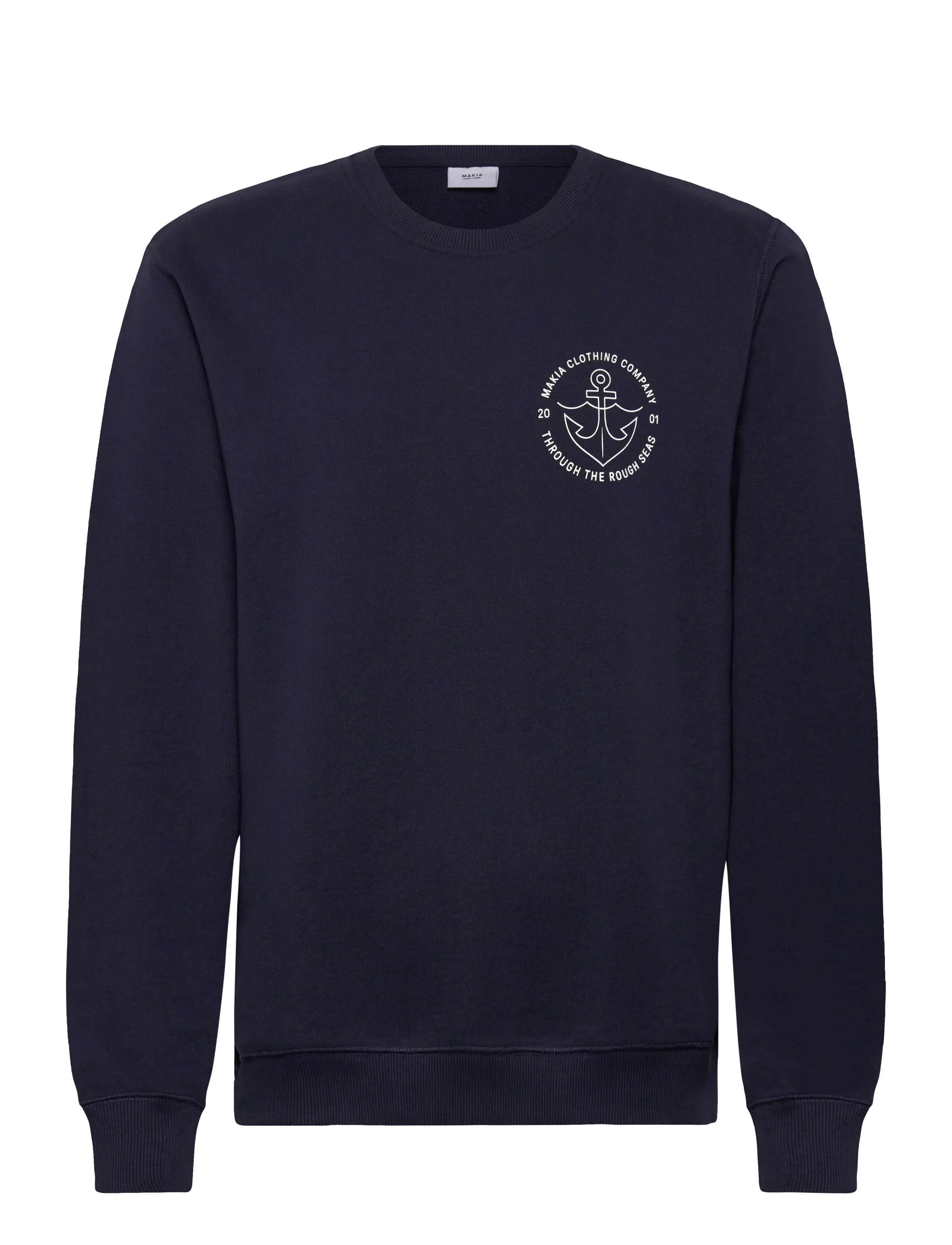 Makia Hook Sweatshirt - Looks for less - DARK NAVY / navy