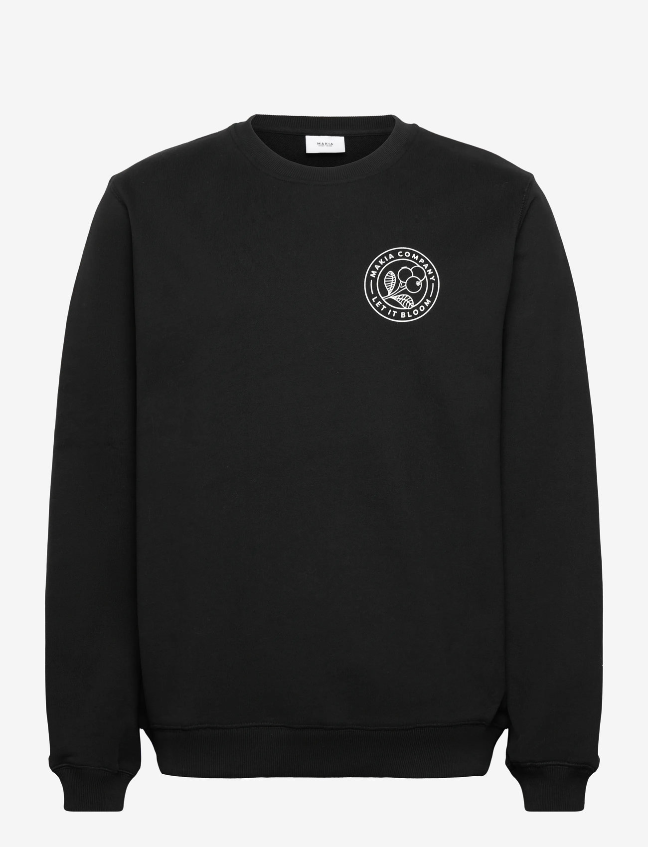 Makia - Let Sweatshirt - sweatshirts - black - 0
