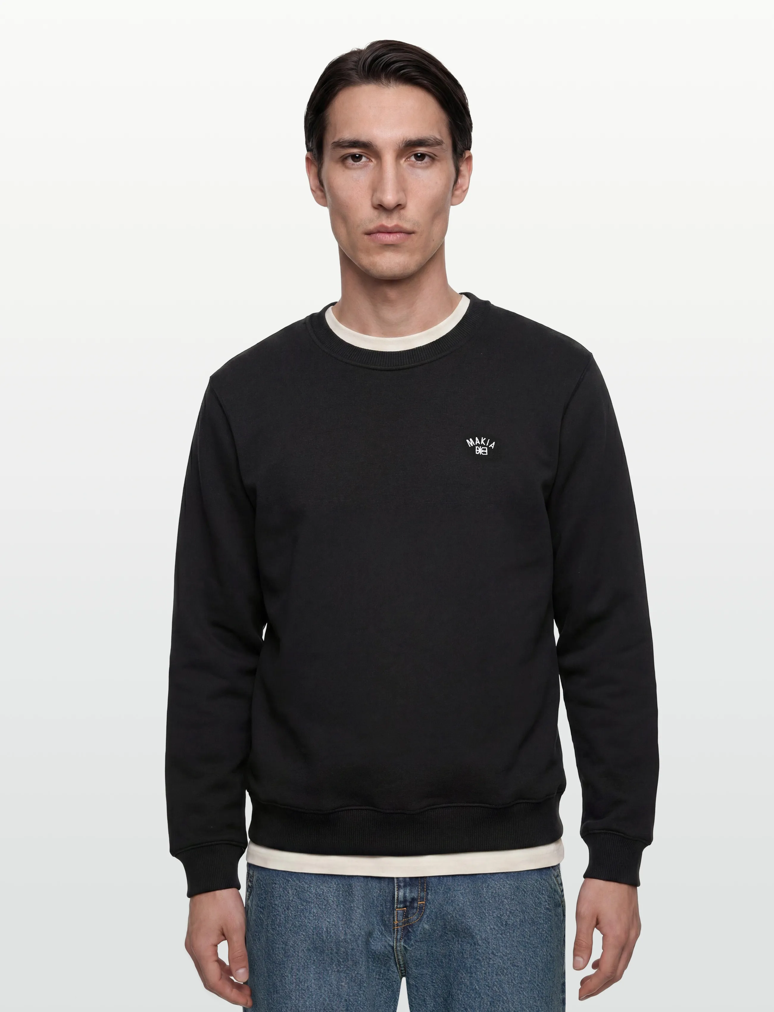 Makia - Cove Sweatshirt - sweatshirts - black - 3