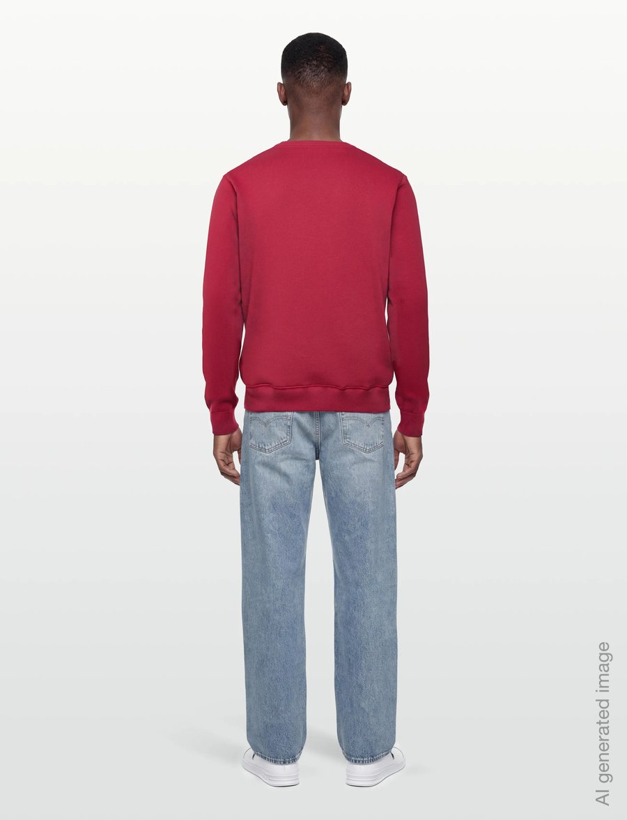 Makia - Cove Sweatshirt - sweatshirts - red - 4