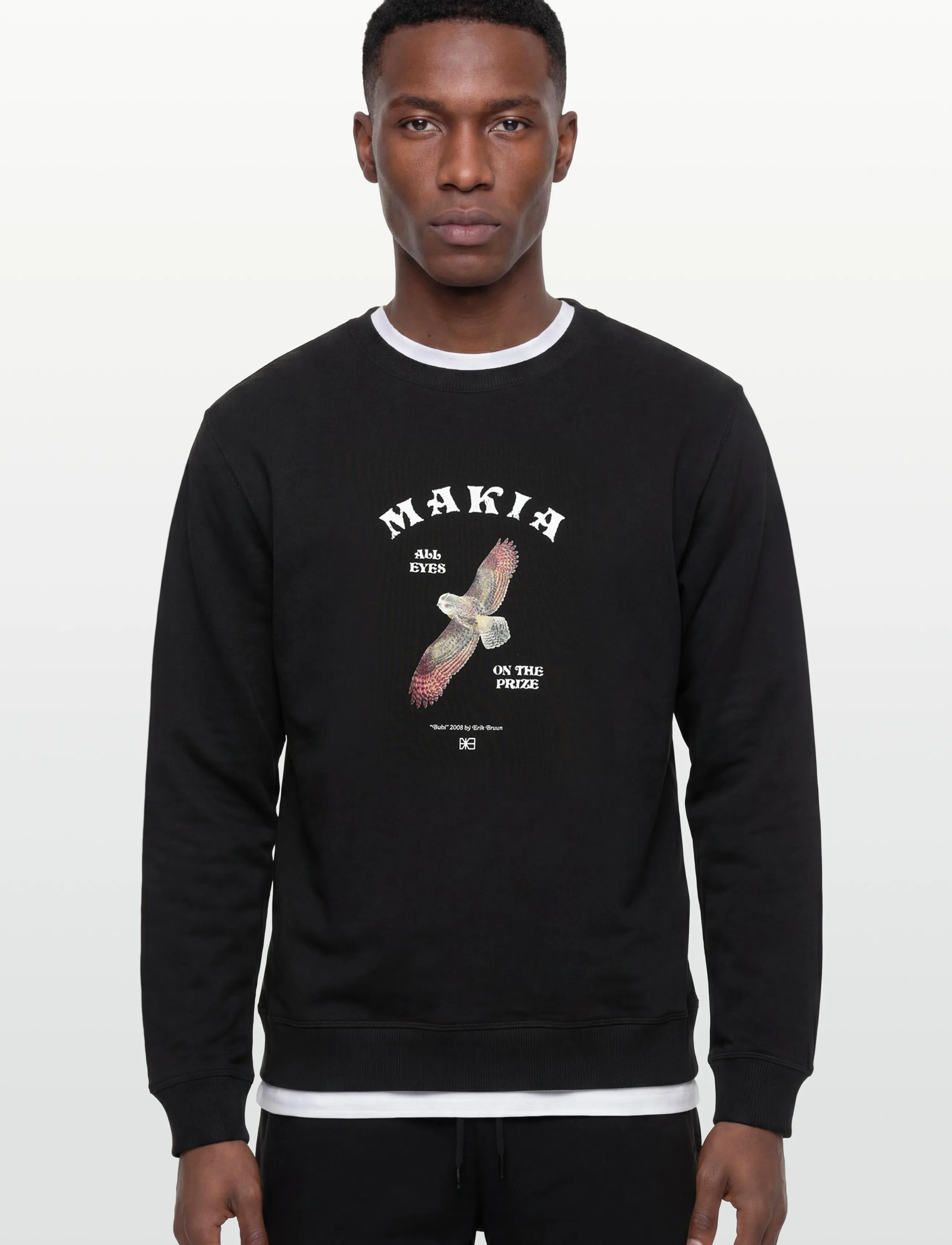 Makia - Bubi Sweatshirt - sweatshirts - black - 3