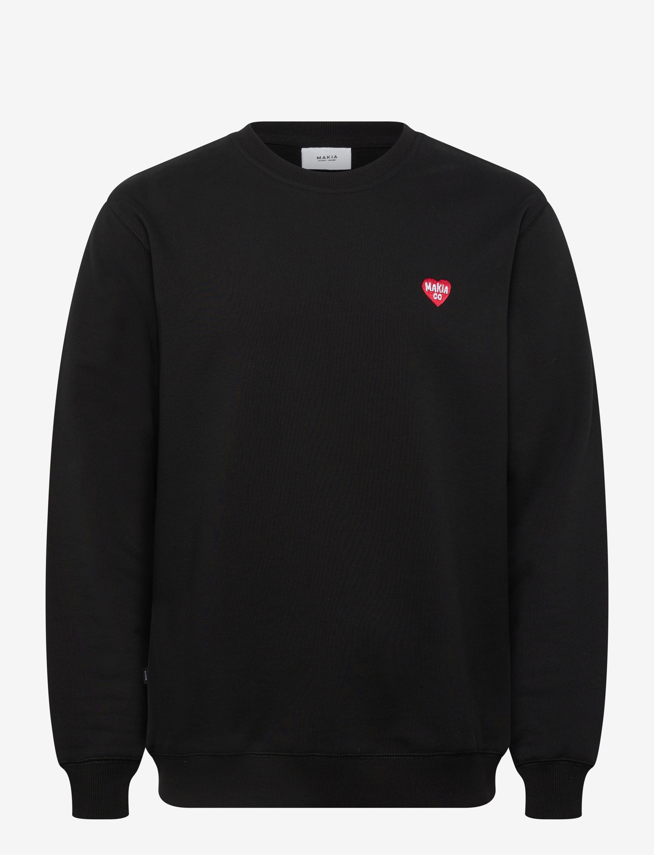 Makia - Heart Sweatshirt - kollektioner - black - 0