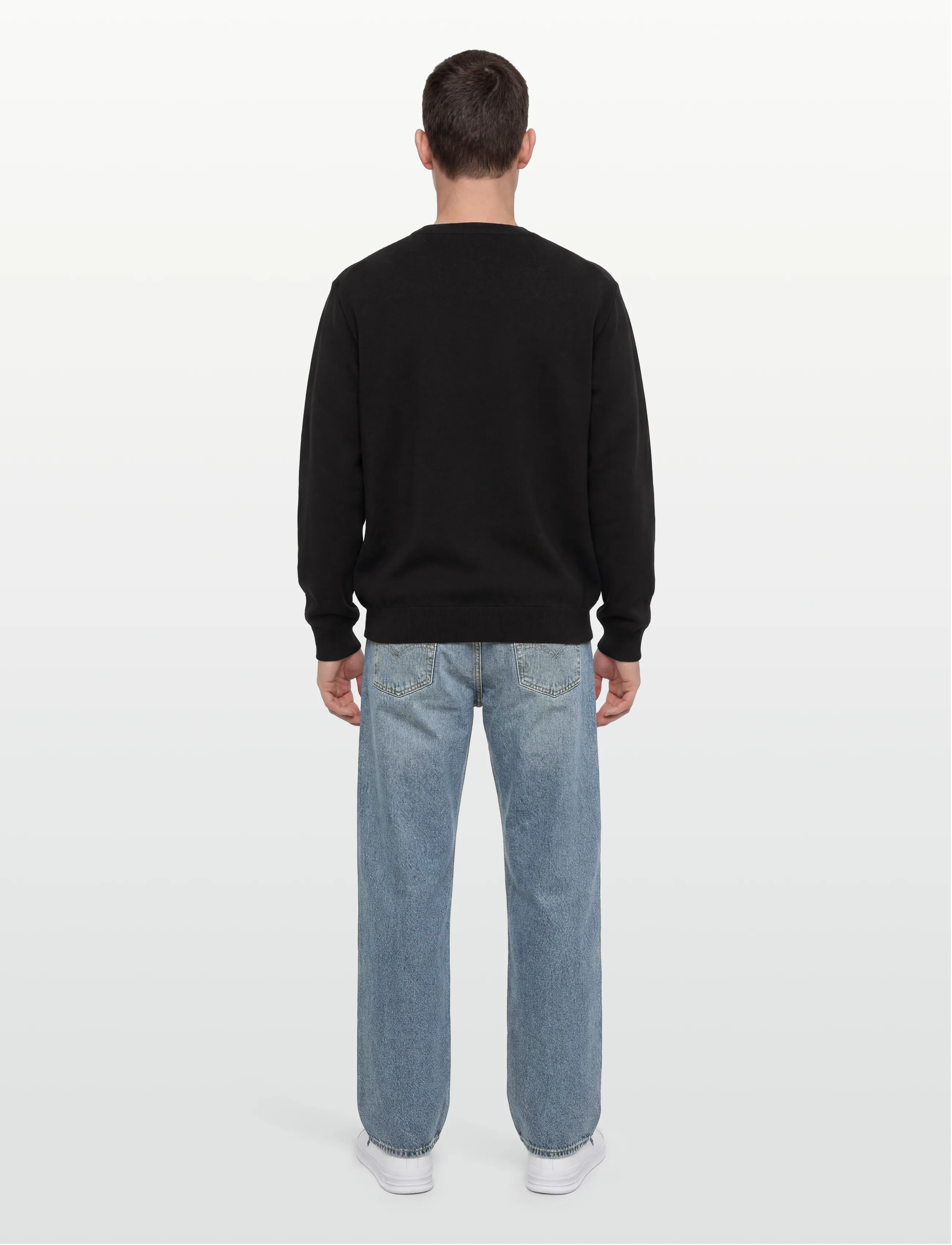 Makia - Heart Sweatshirt - sweatshirts - black - 4