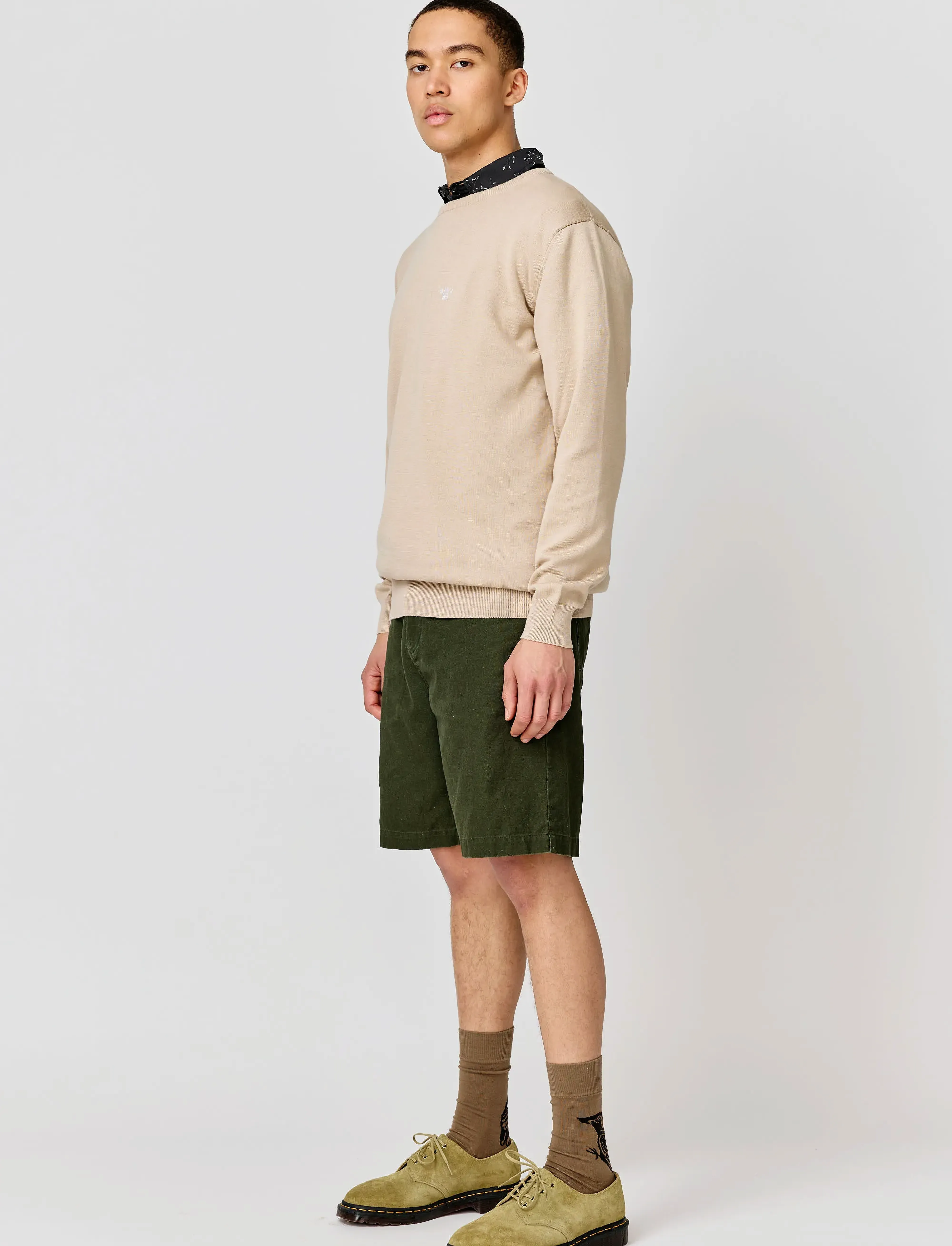 Makia - Cove Knit - rundhalsad - sand - 3
