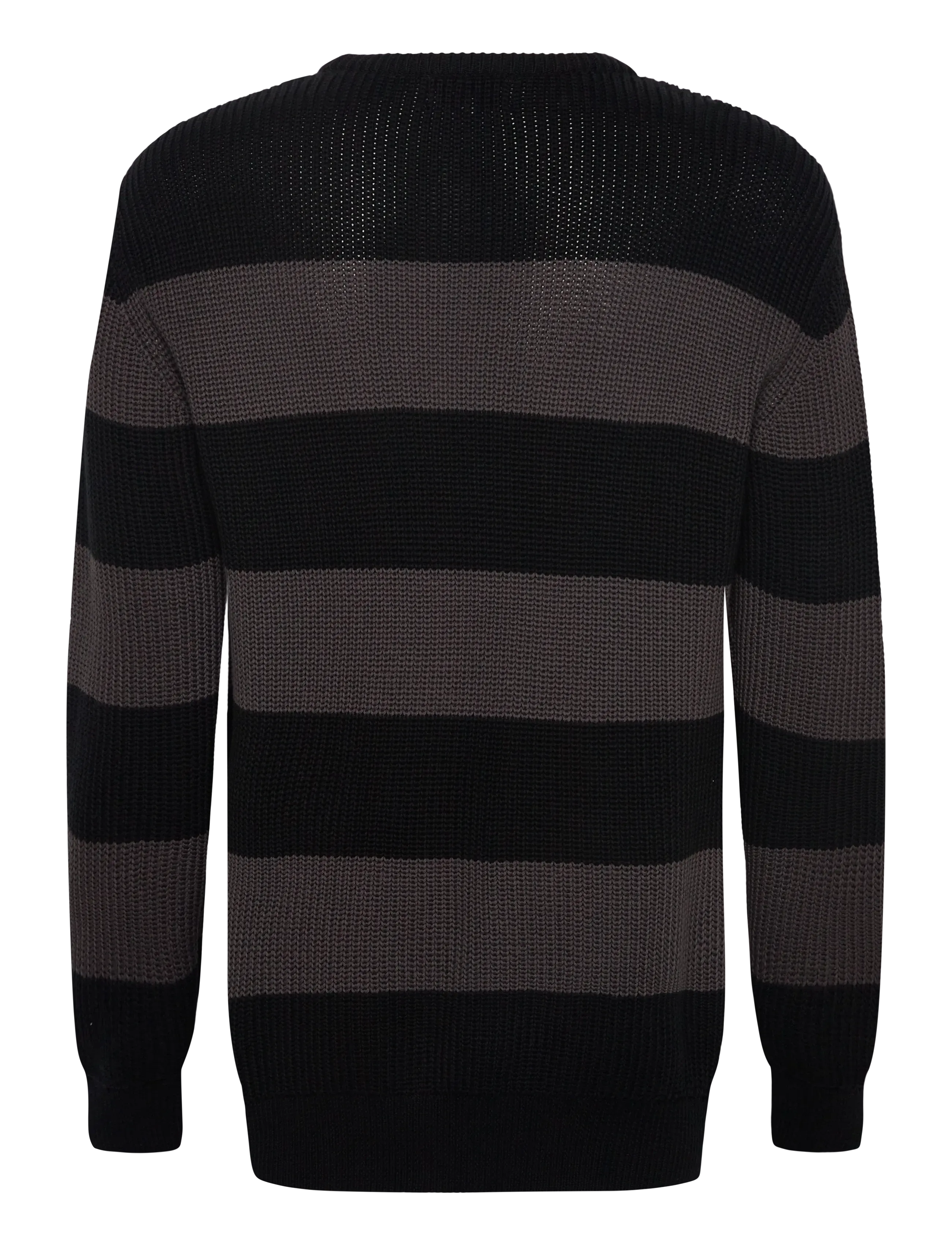 Makia - Bimini Knit - rund hals - dark grey - 1