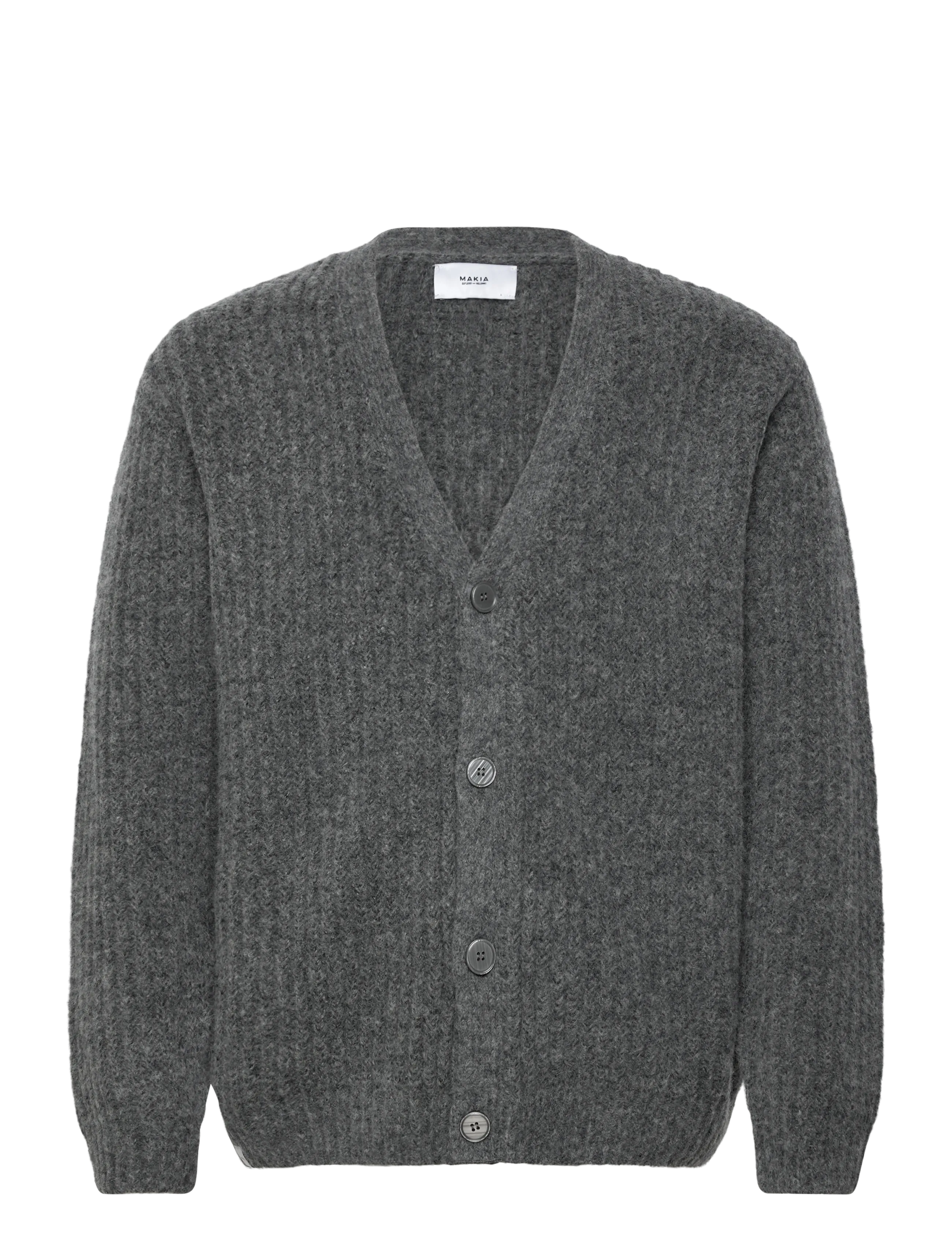 MAKIA Hounds Knit Grau - S - Herren