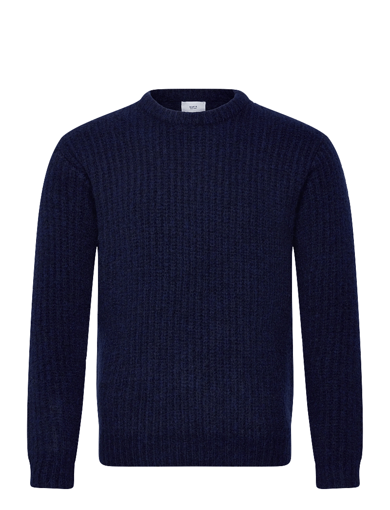 Makia - Helm Knit - rundhals - dark navy - 0