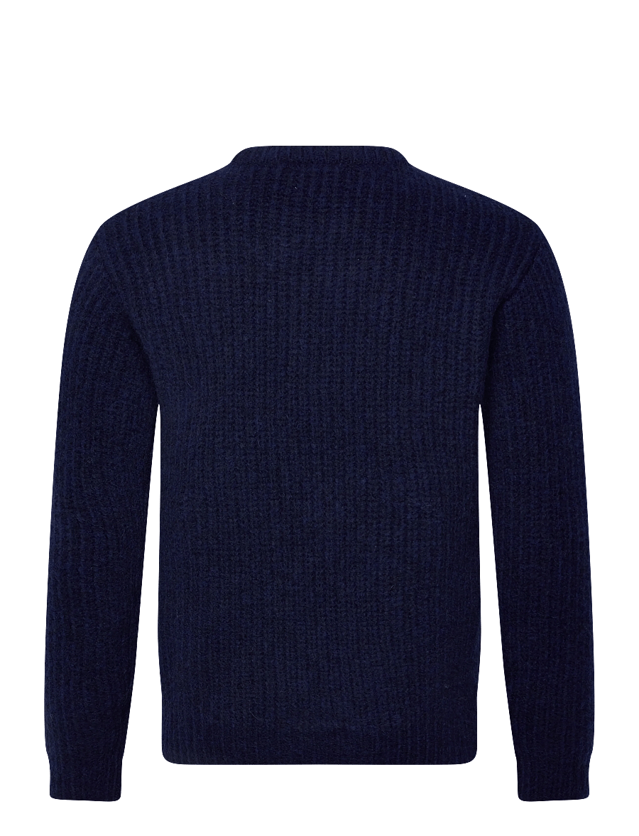Makia - Helm Knit - Ümara kaelusega - dark navy - 1