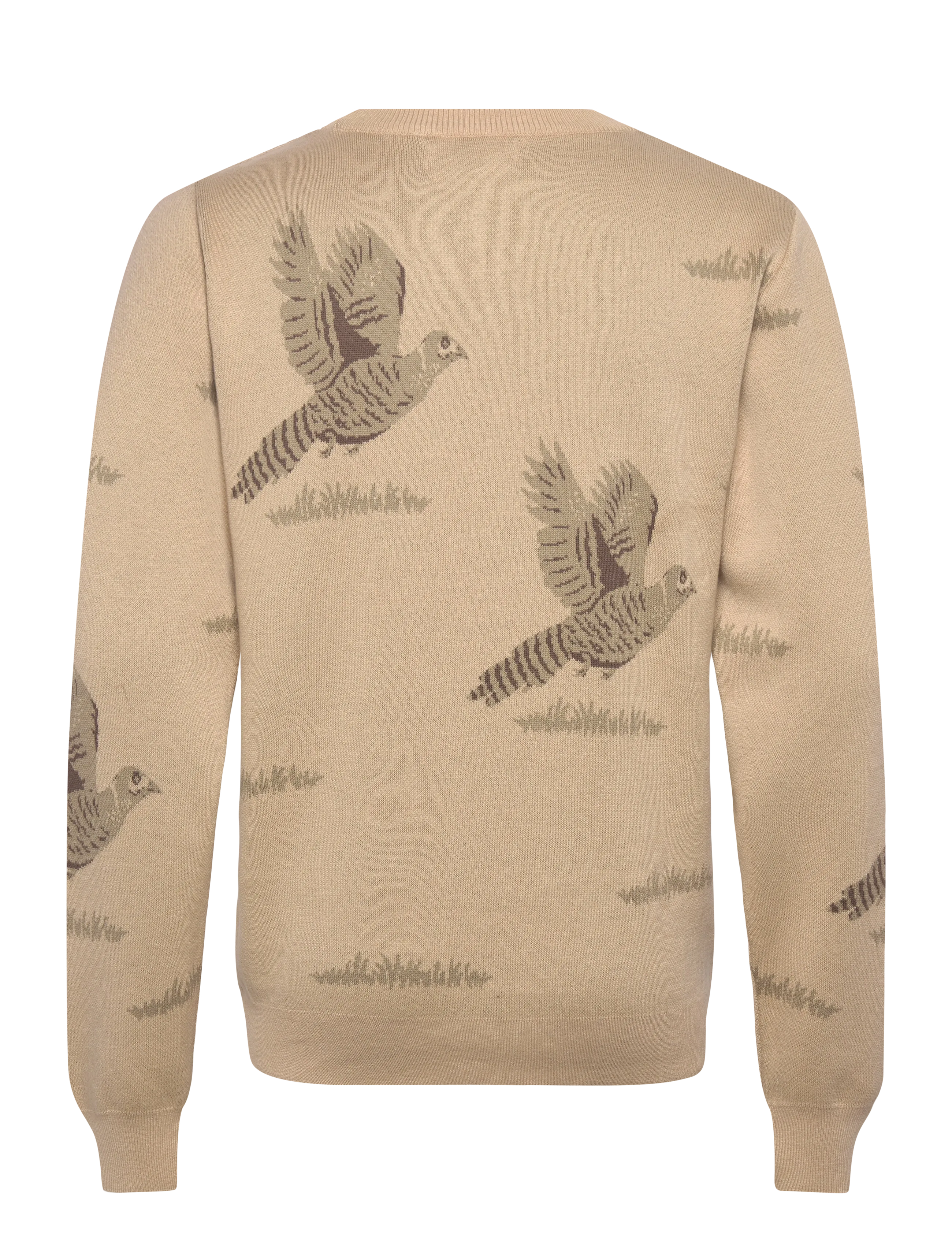 Makia - Hunted Knit - rundhals - sand - 1