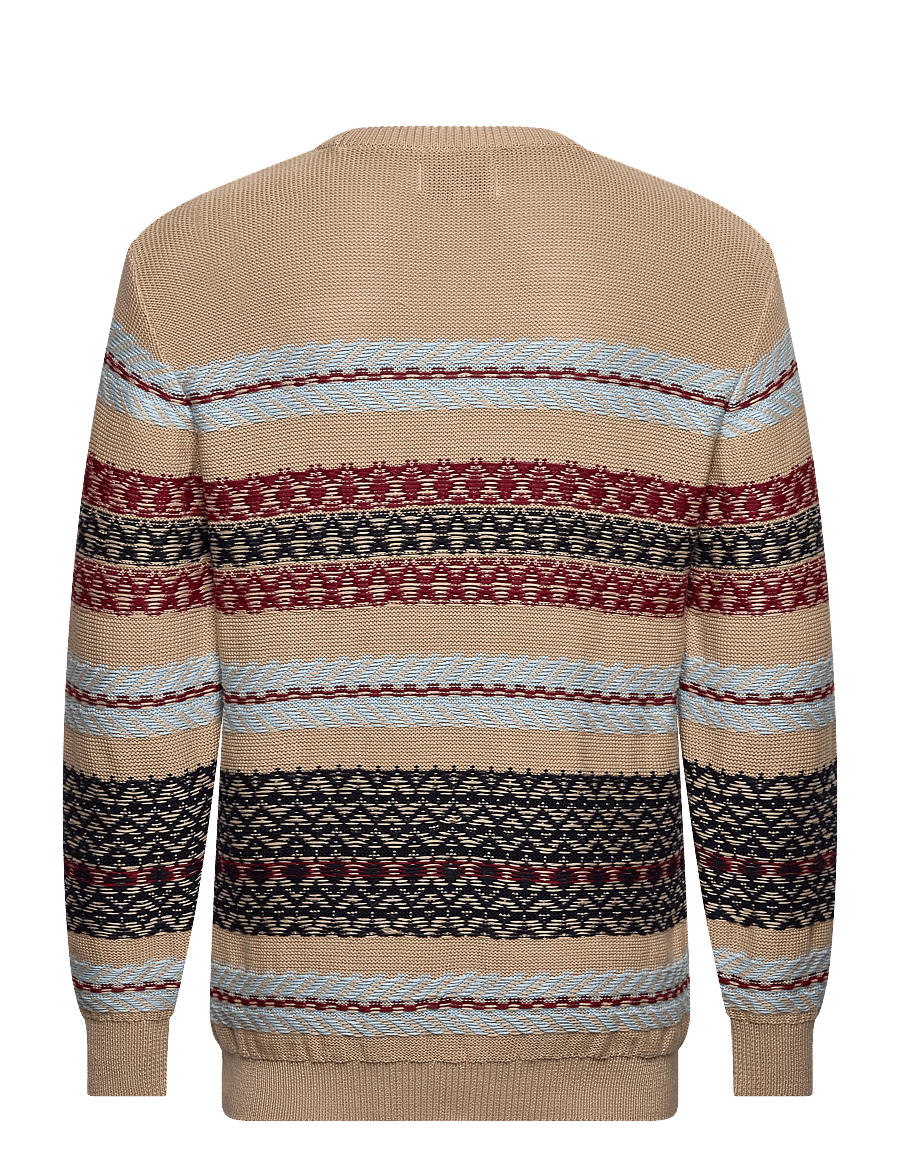 Makia - Hounds Knit - rundhals - multicolor - 1