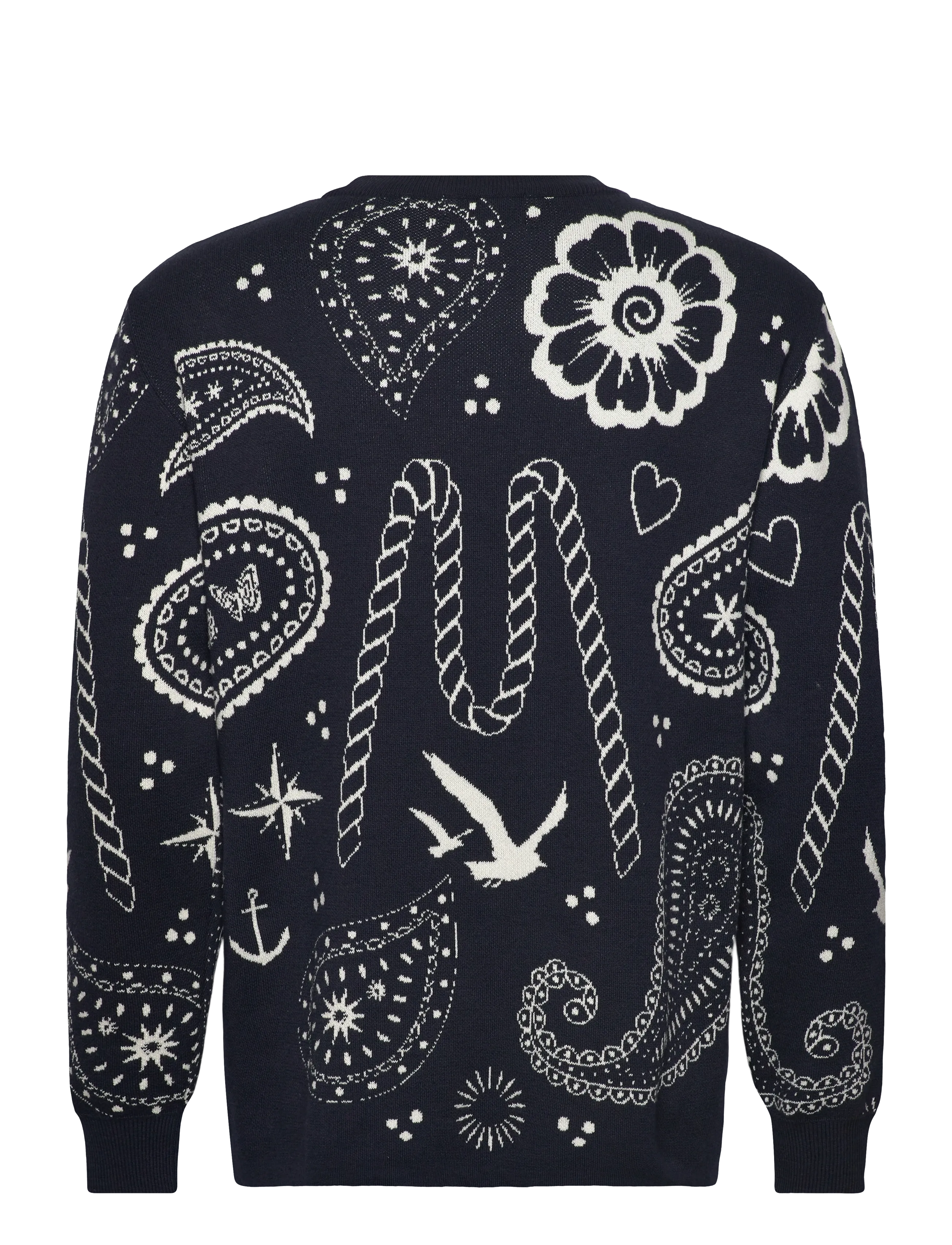 Makia - Beam Knit - rundhals - dark navy - 2