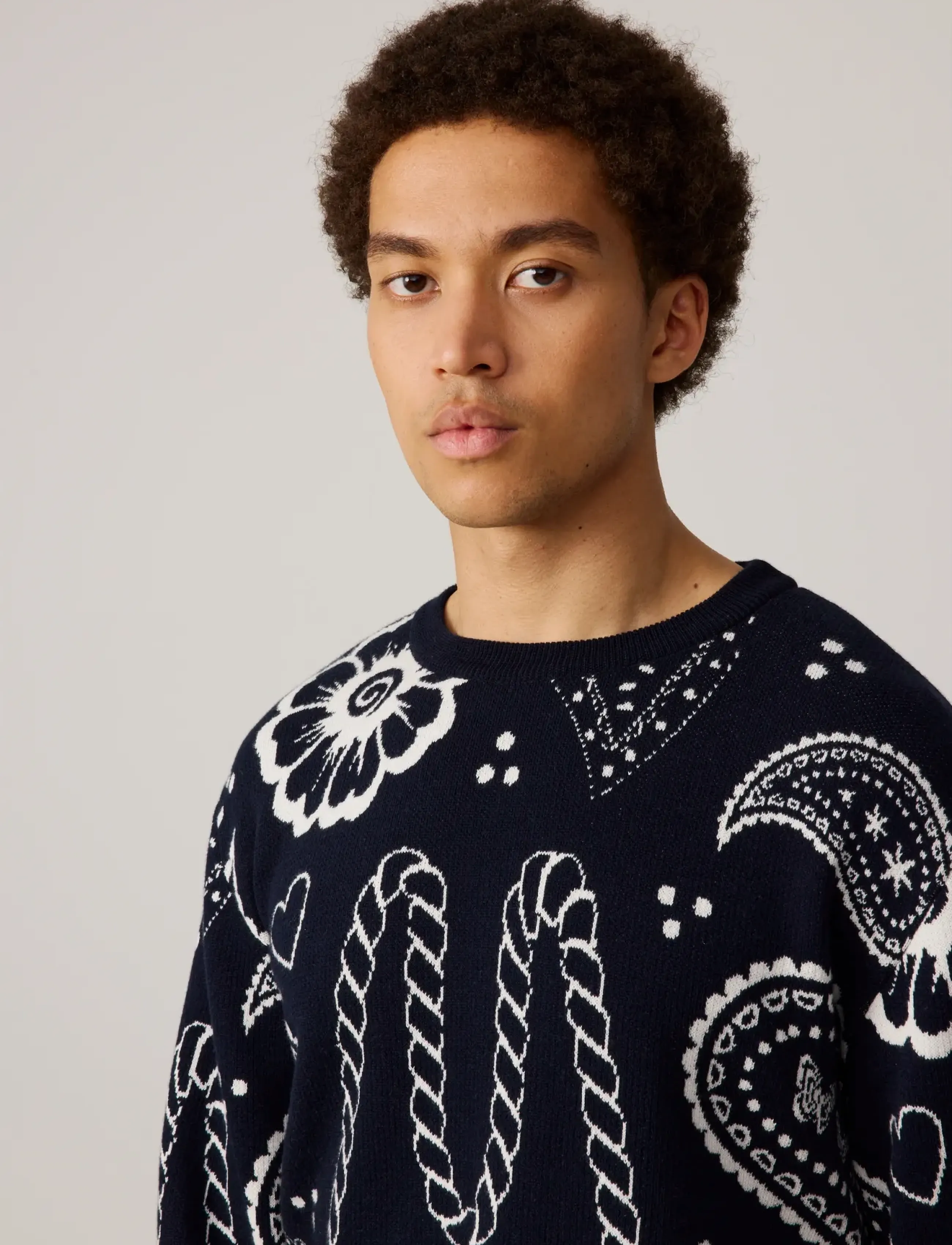 Makia Beam Knit stickade tröjor herr – bild 5