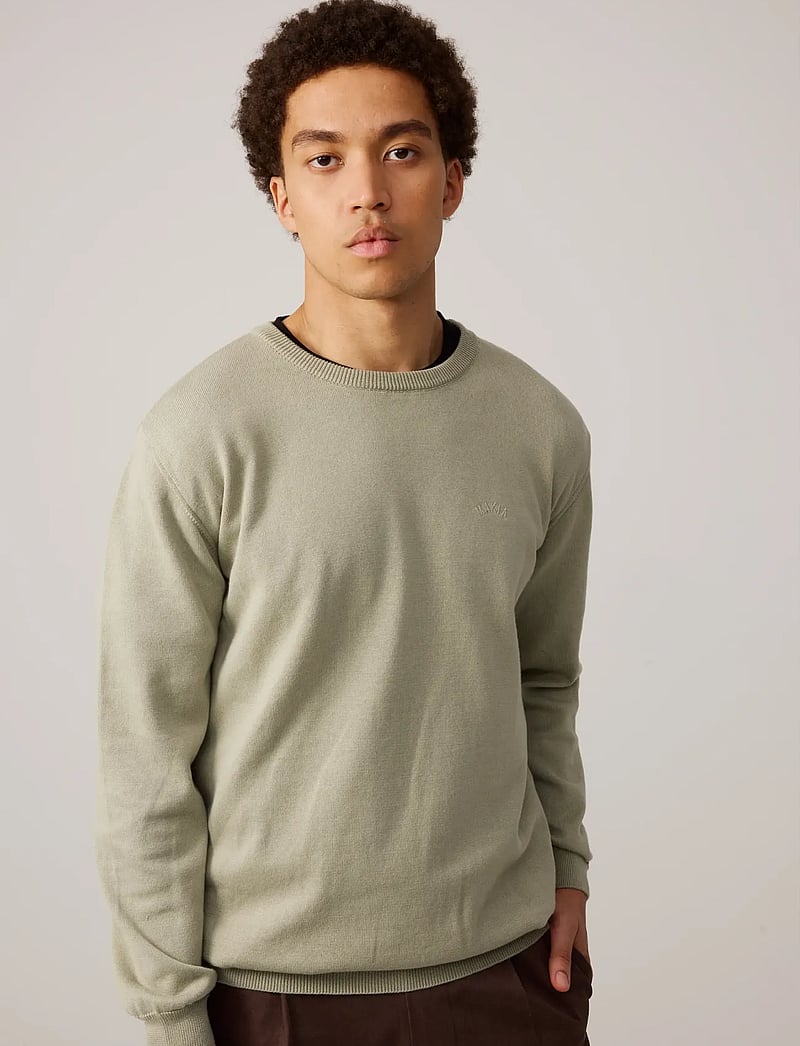 Makia - Canyon Knit - rundhals - seagrass - 4