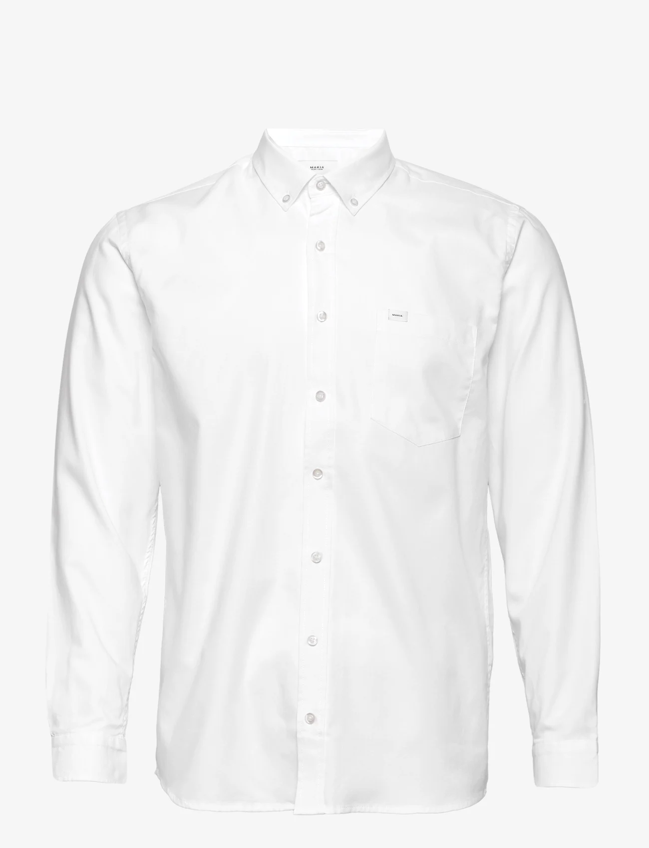 Makia - Flagship Shirt - oksfordo marškiniai - white - 0