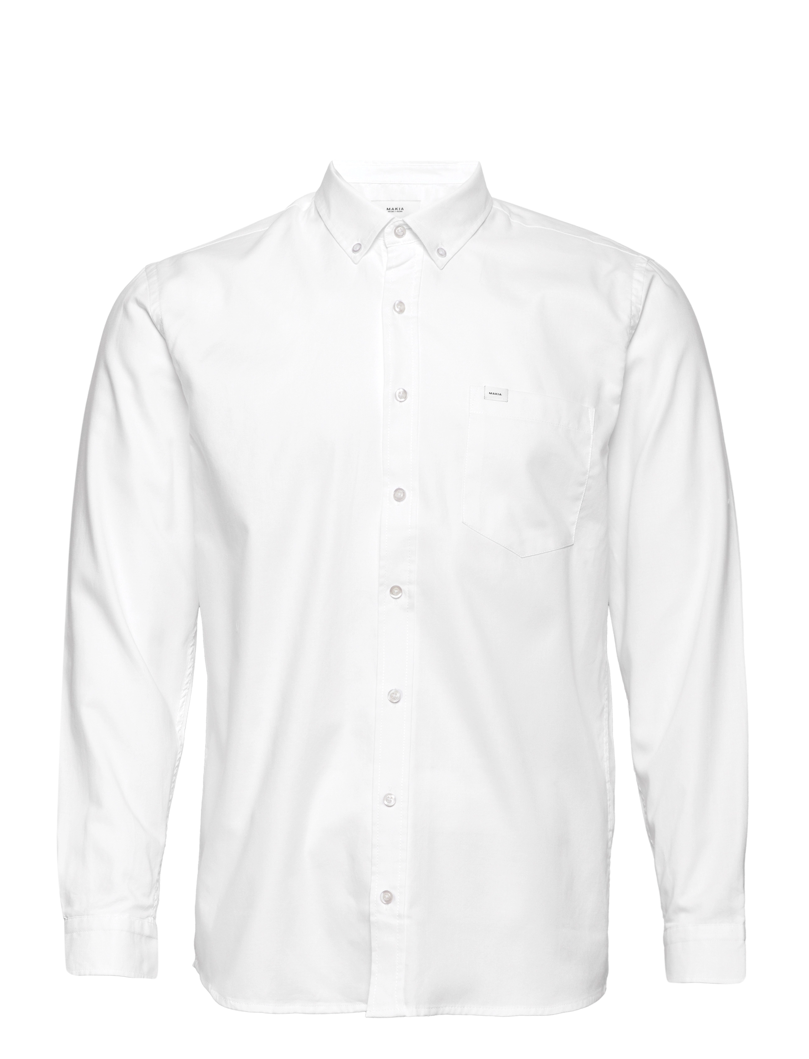 Makia Flagship Shirt - Makia - WHITE / white