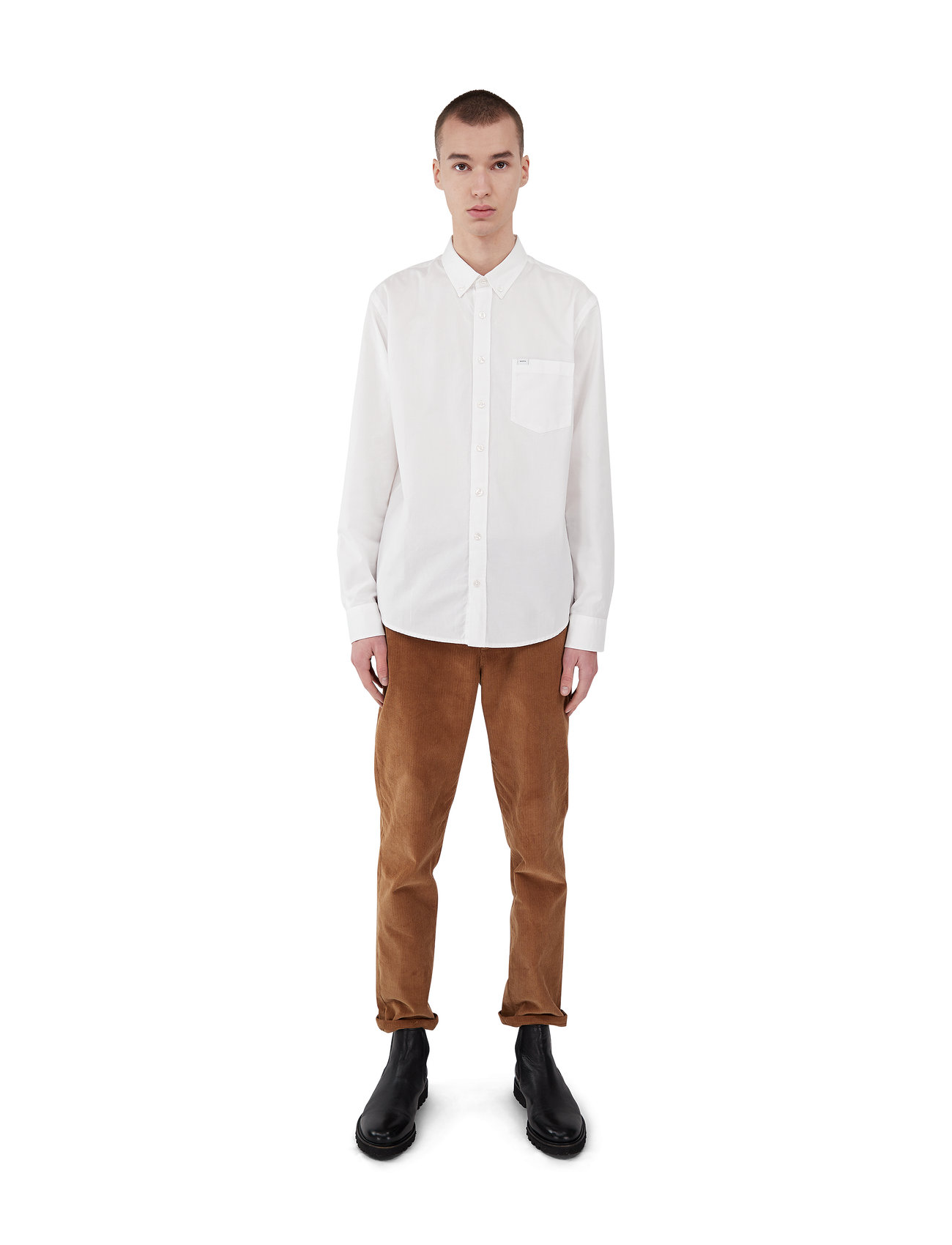 Makia - Flagship Shirt - nordic style - white - 0