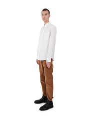 Makia - Flagship Shirt - oxford stila krekli - white - 3