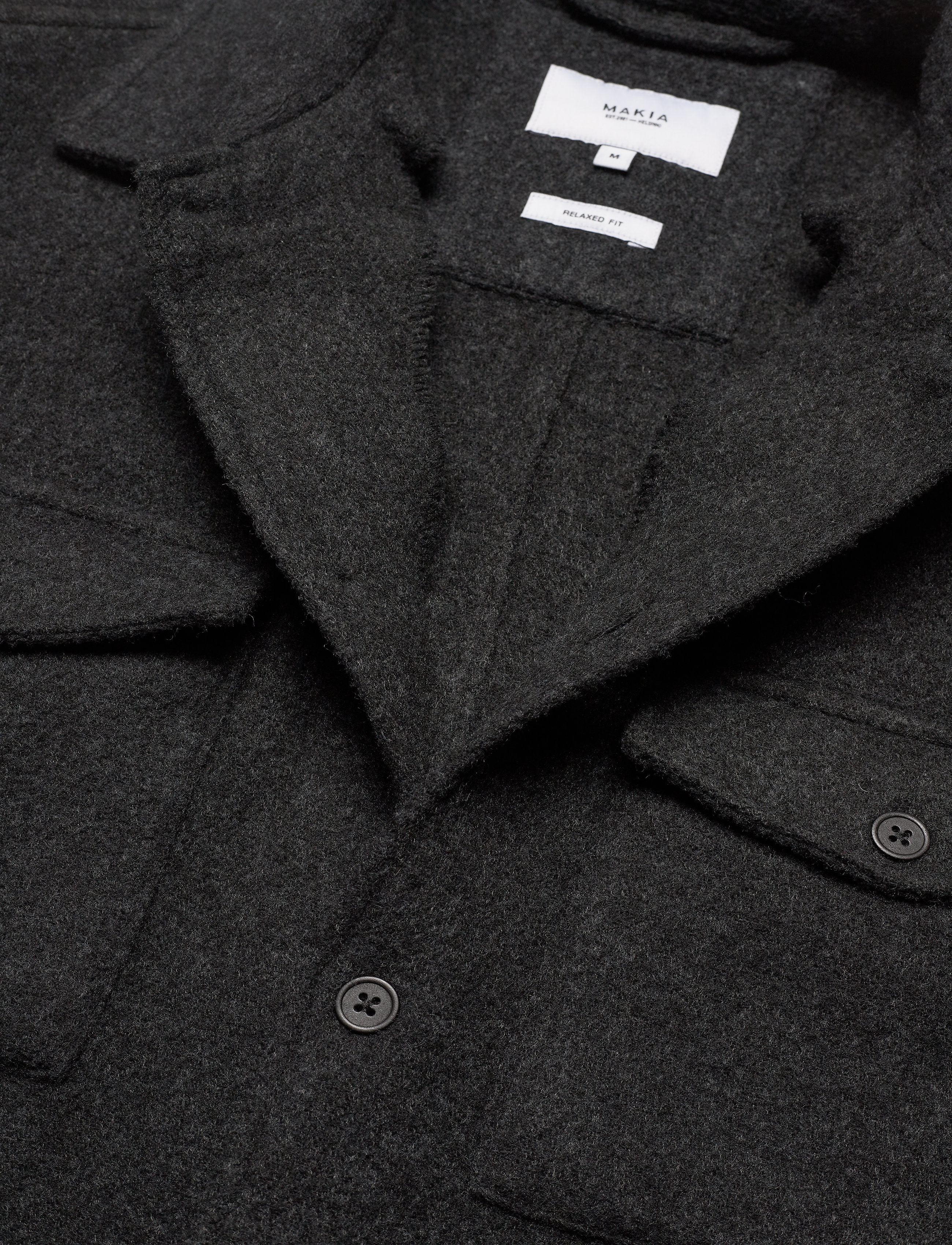 Makia - Rover Overshirt - black - 2