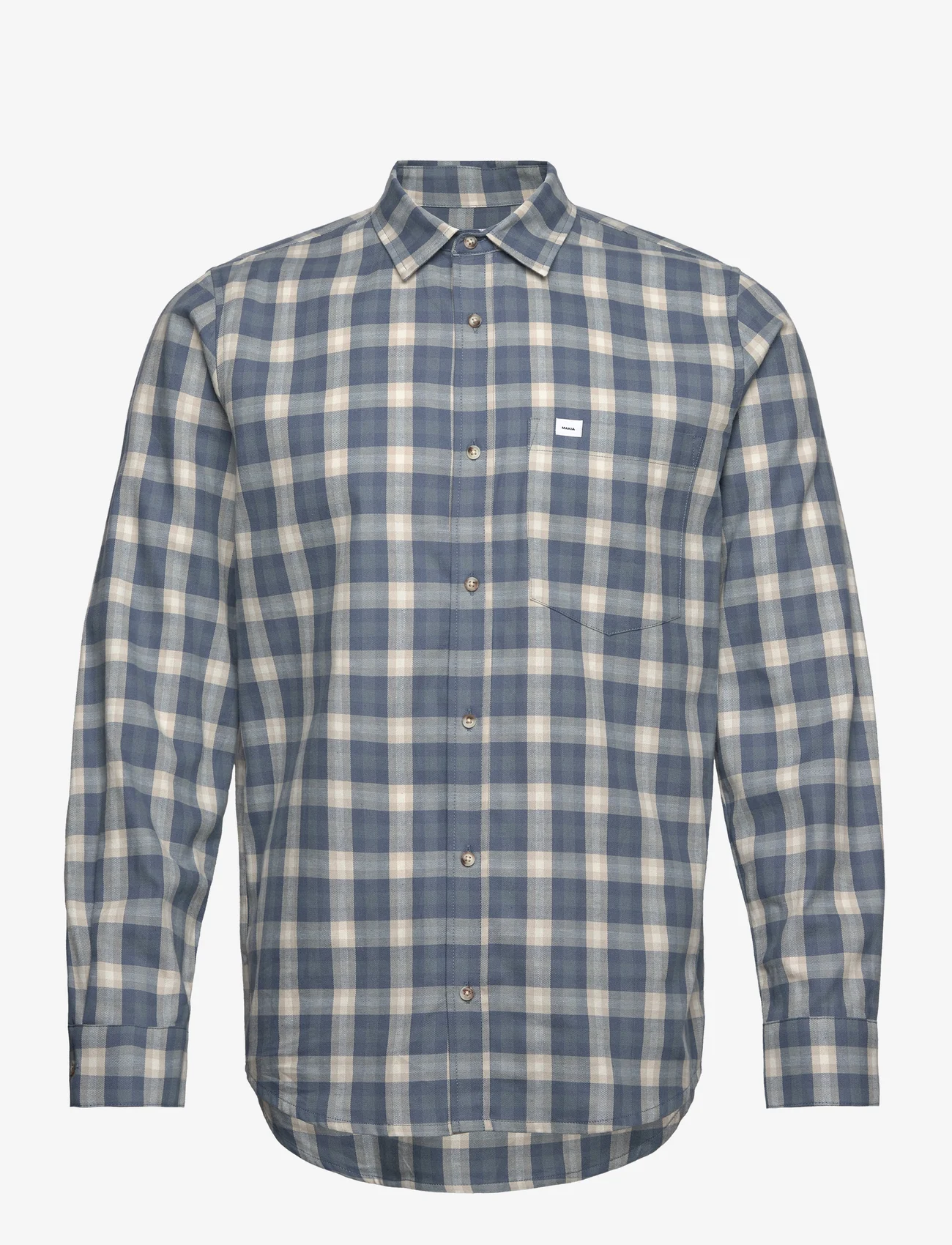 Makia - Vehka Shirt - kasdienio stiliaus marškiniai - fog blue - 0