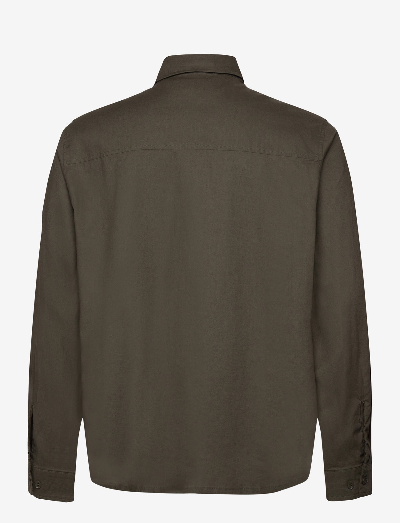 Makia - Lehti Shirt - dusty olive - 1
