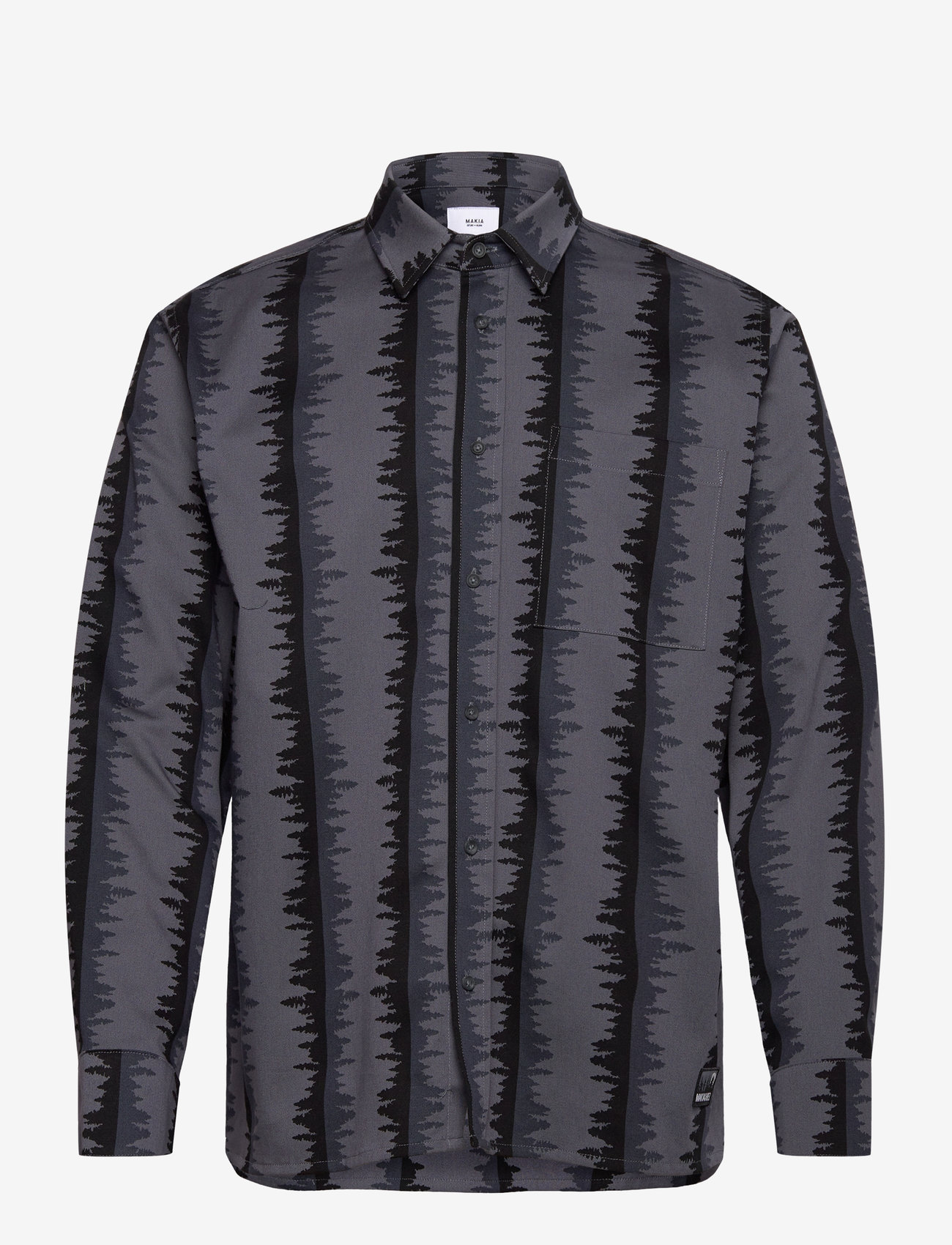 Makia - Shoreline Shirt - mehed - ink blue - 0