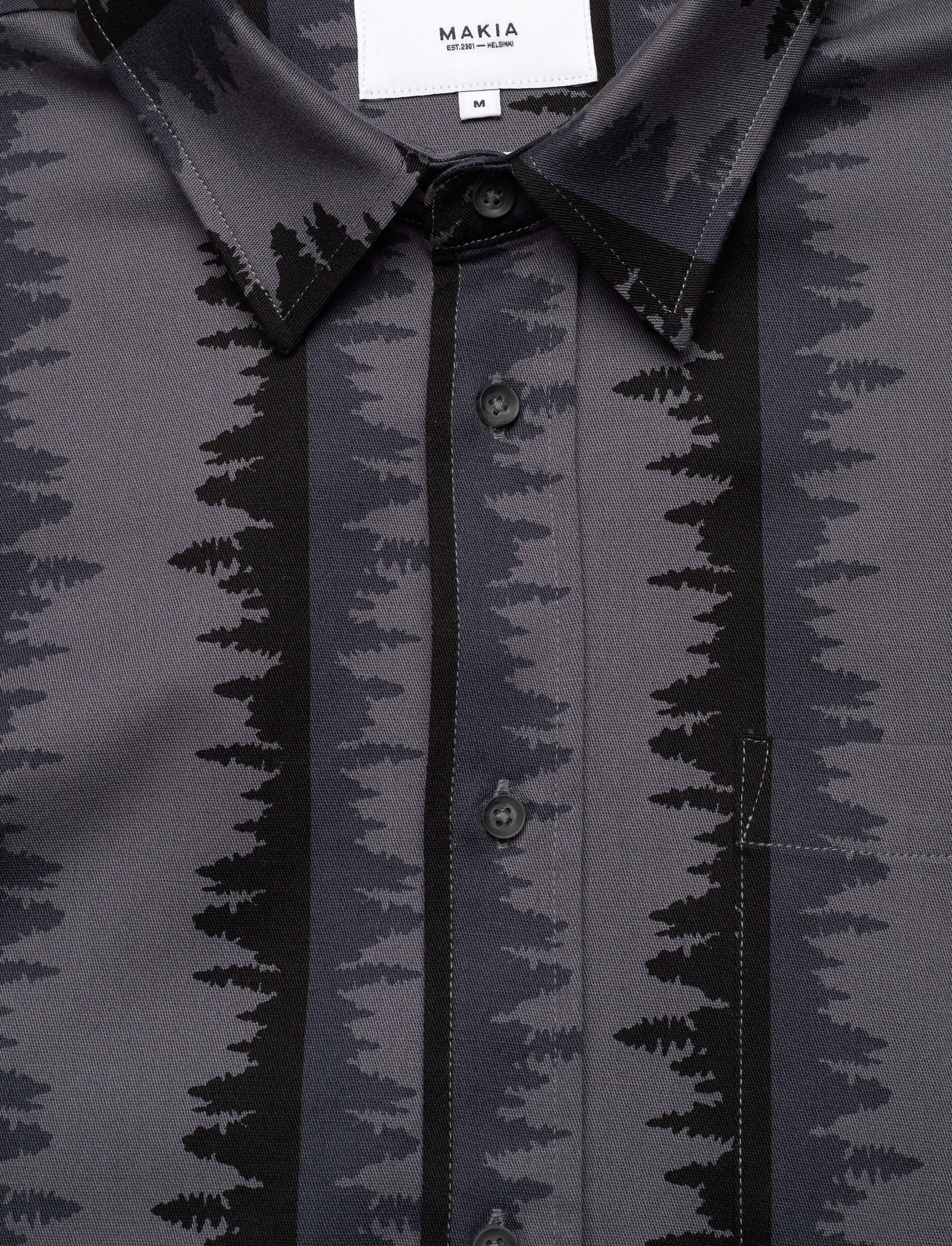 Makia - Shoreline Shirt - vyrams - ink blue - 2
