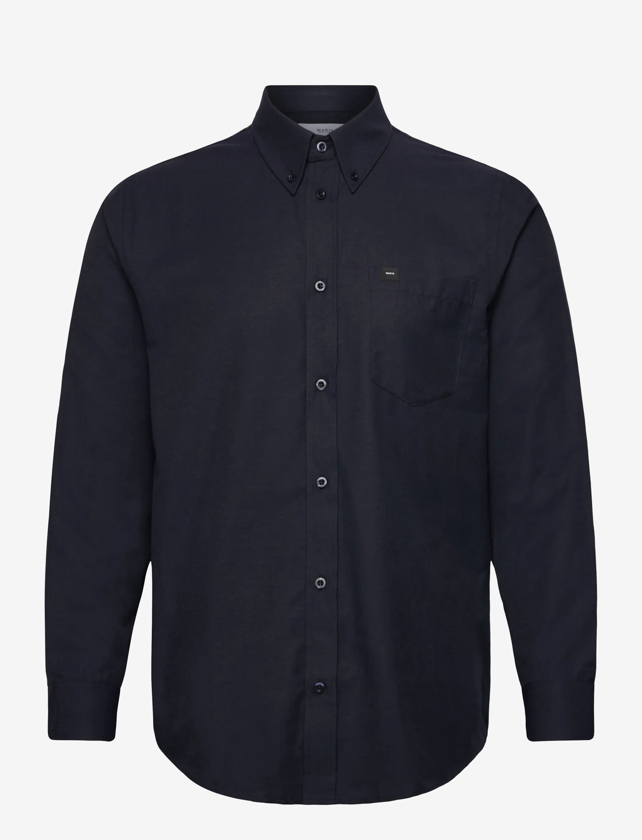 Makia - Flagship Shirt - vabaajasärgid - dark navy - 0