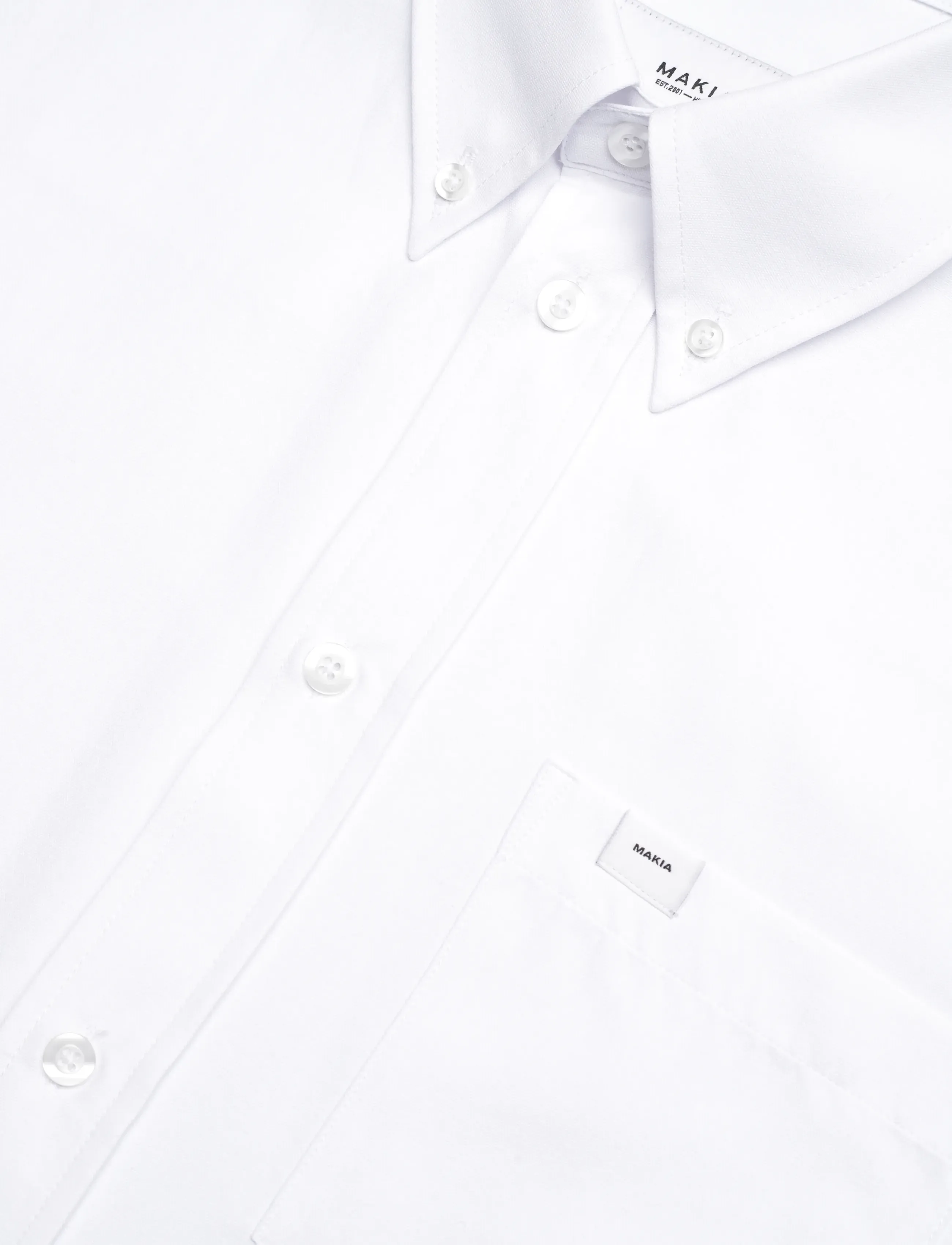 Makia - Flagship Shirt - geburtstagsgeschenke - white - 3