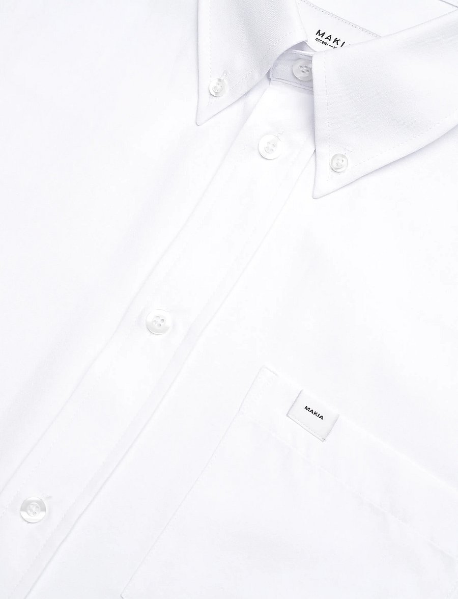 Makia - Flagship Shirt - freizeithemden - white - 3