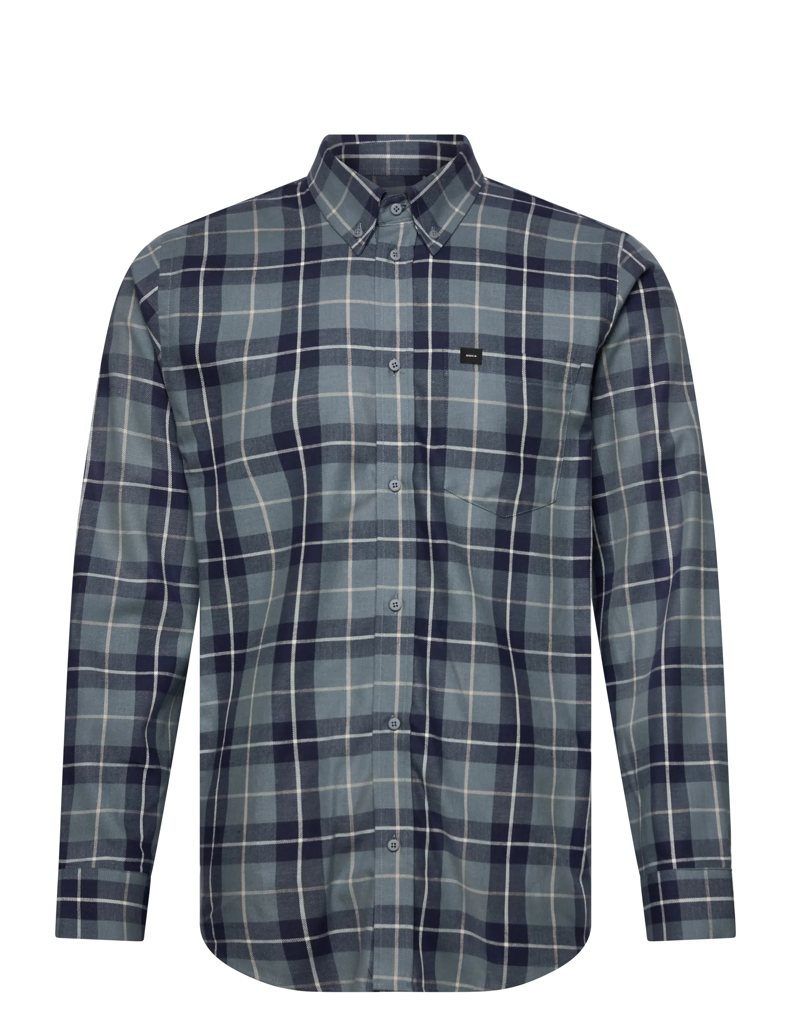 Makia Rational Shirt, M, Navy, Skjorter > Afslappet Shirts, Herre